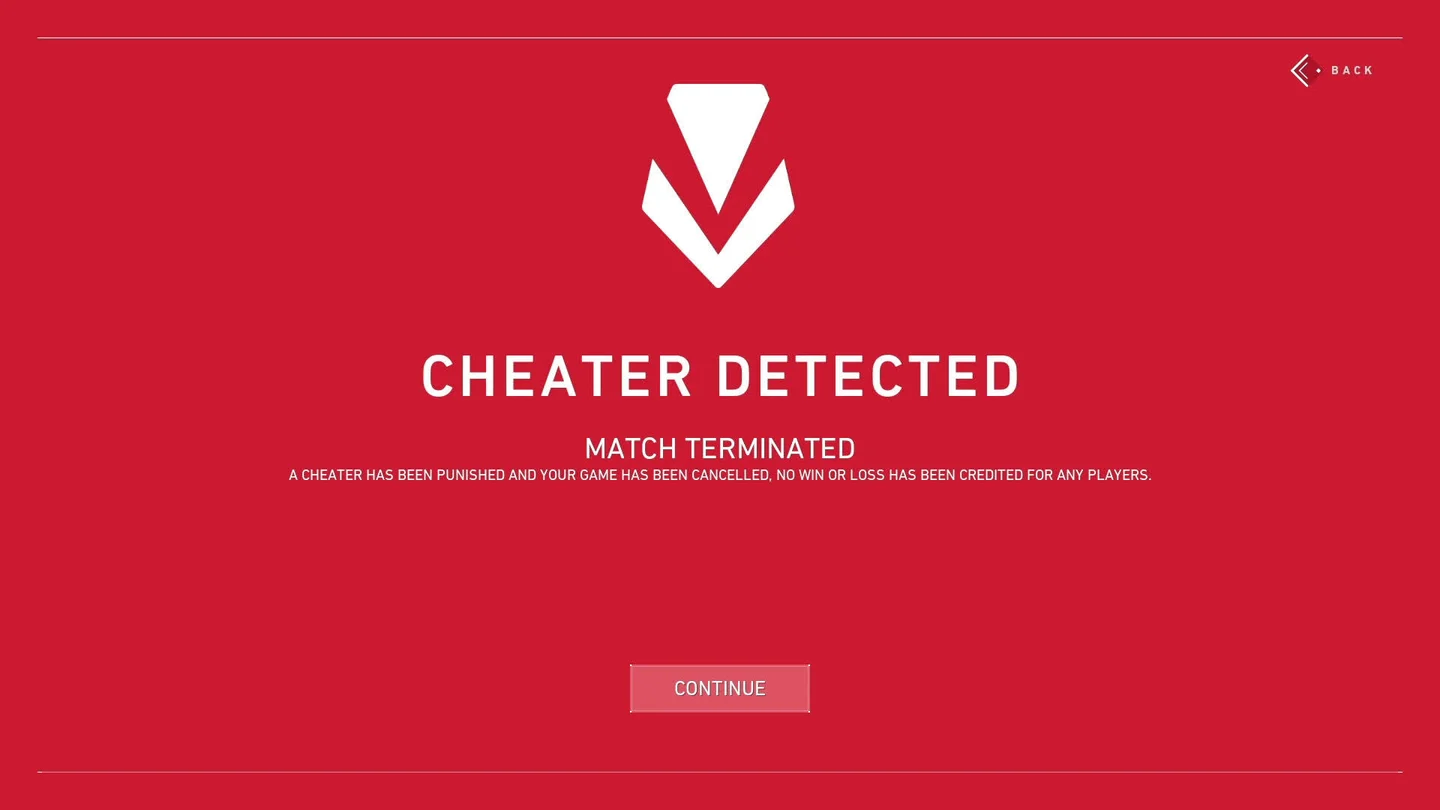 Showcase of a cheater being detected in VALORANT