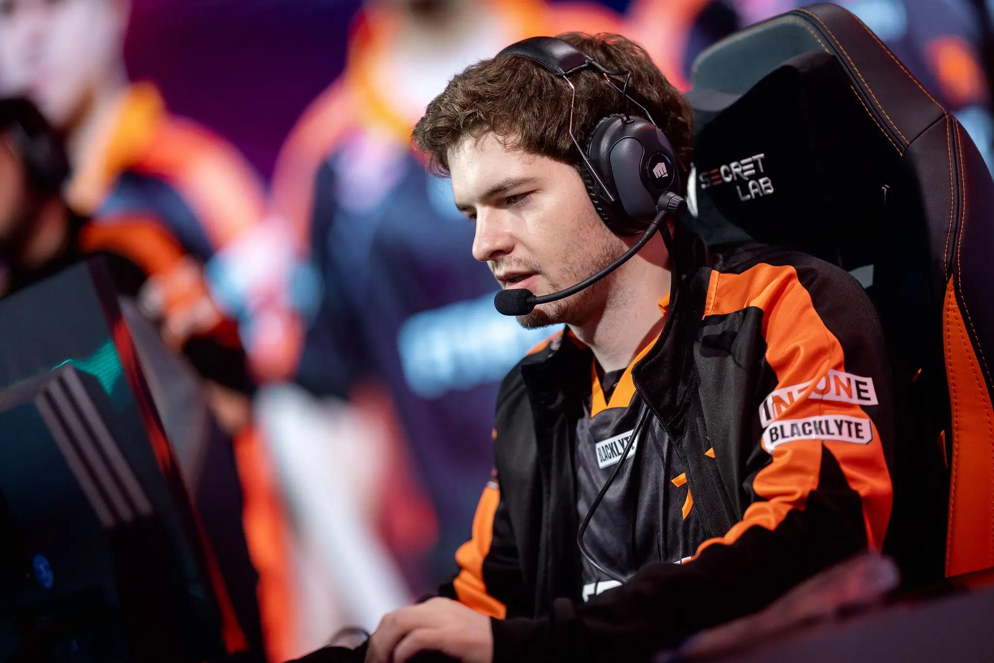 Mihael "Mikyx" Mehle, apoyo de Fnatic en la el Split de Verano de la LEC 2025