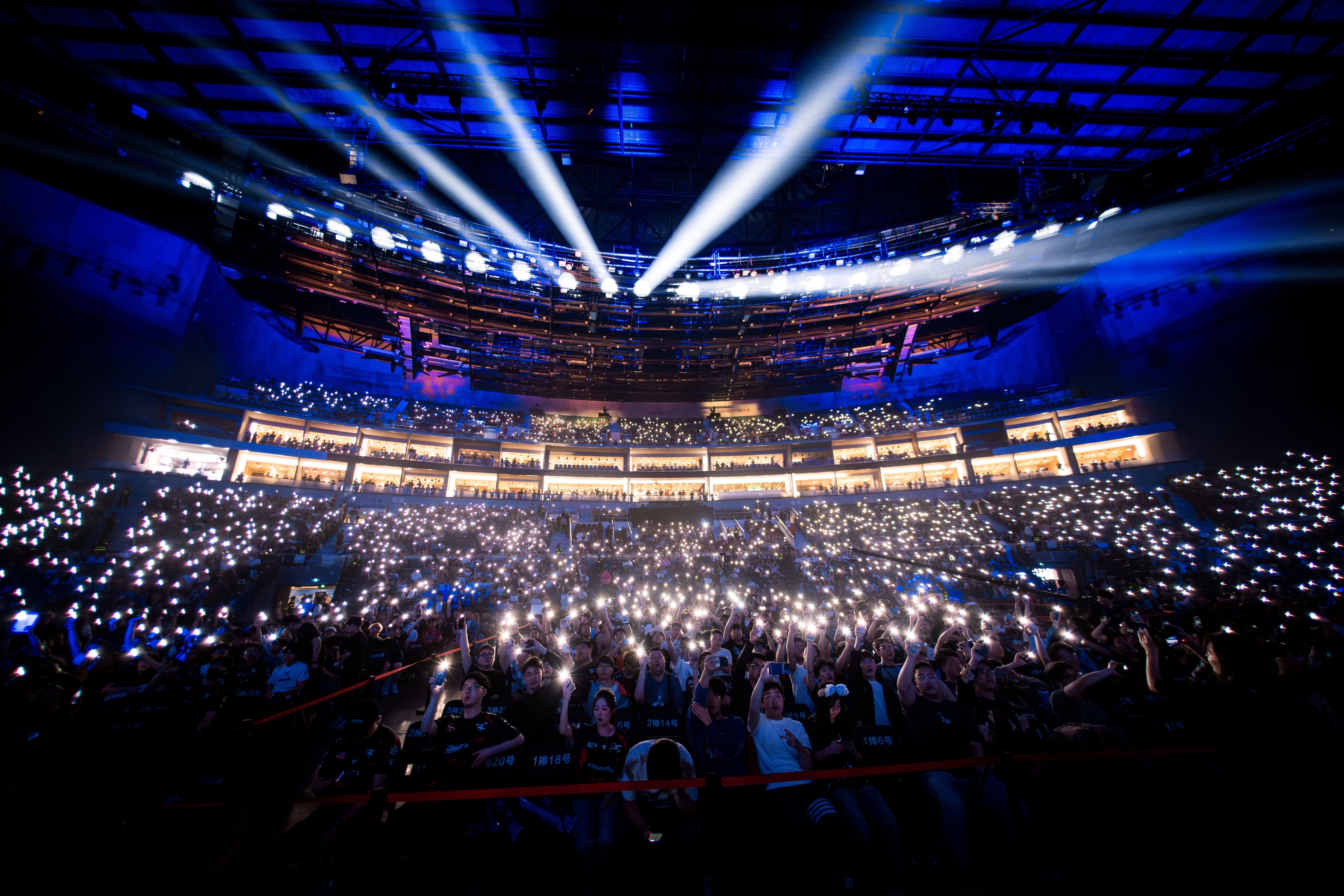View of the crowd at IEM Chengdu