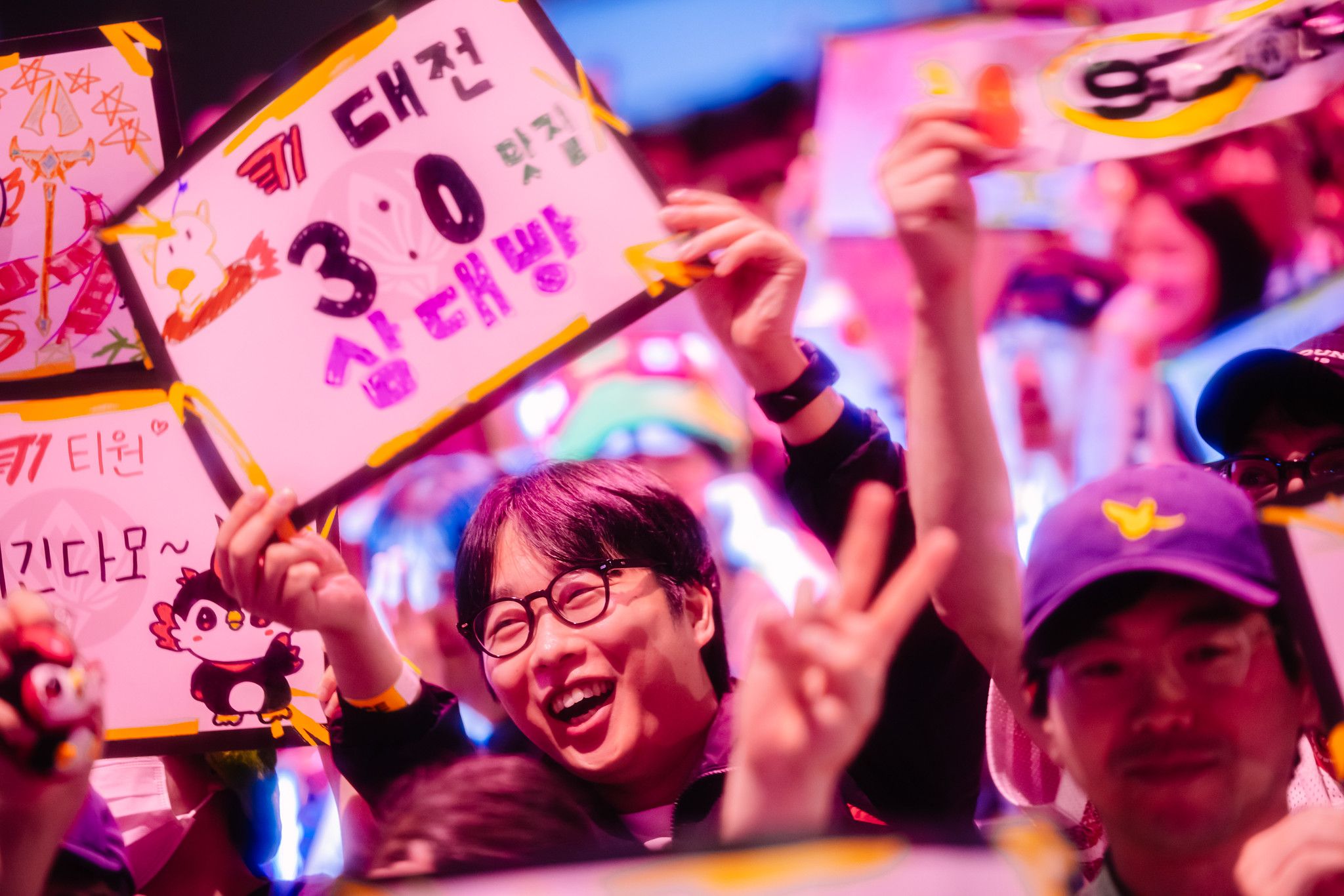 Fans in the audience at MSI 2026 Play-Ins Day 4. Photo by Colin Young-Wolff/Riot Games