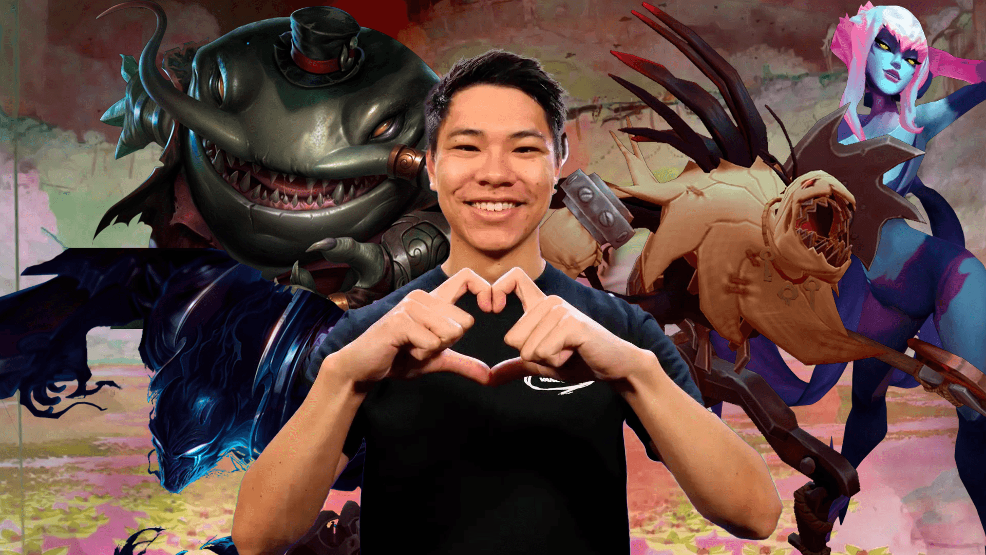 Rior Phroxzon and League demons. Image via Sheep Esports