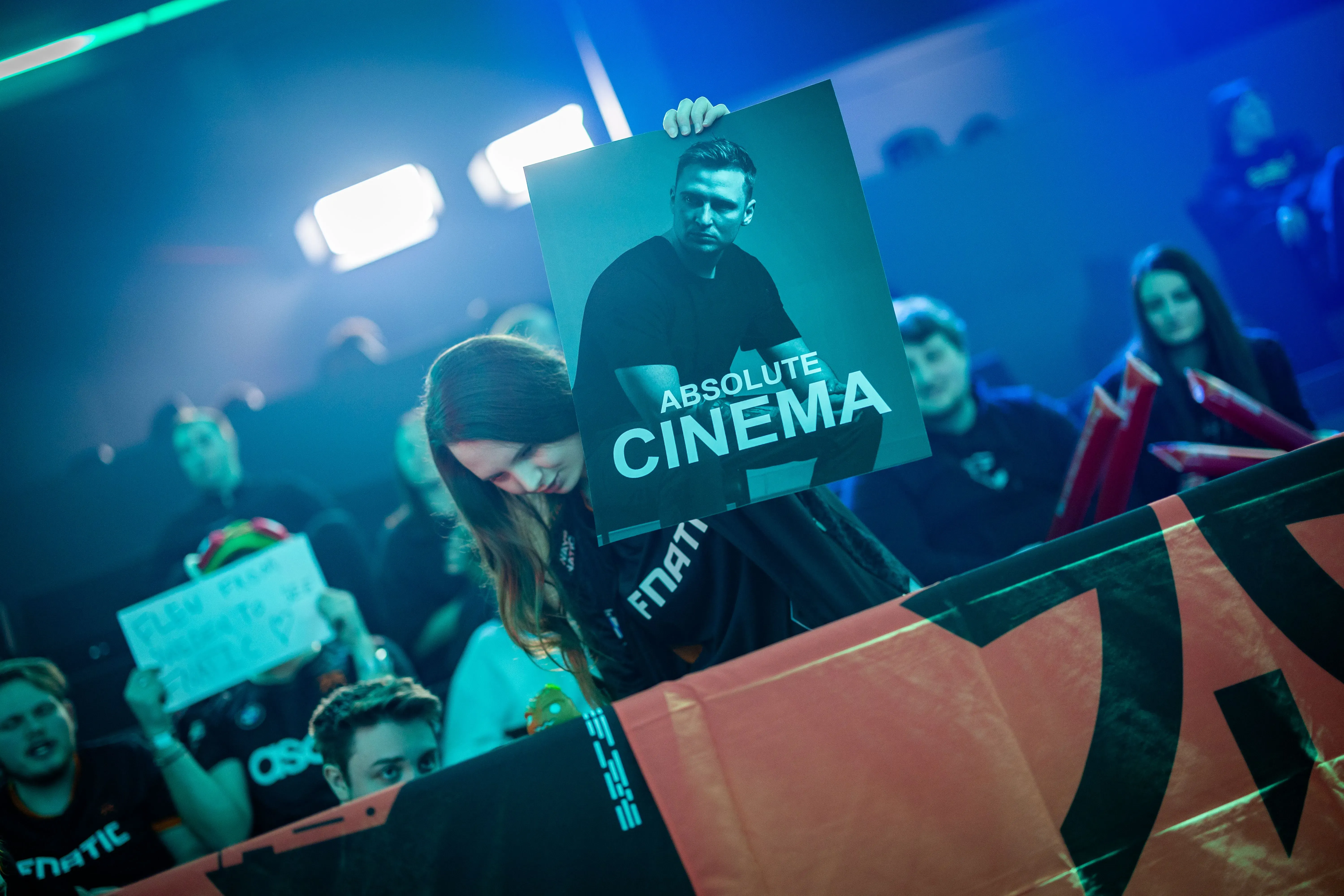 Fnatic fan with an Humanoid poster, in Berlin