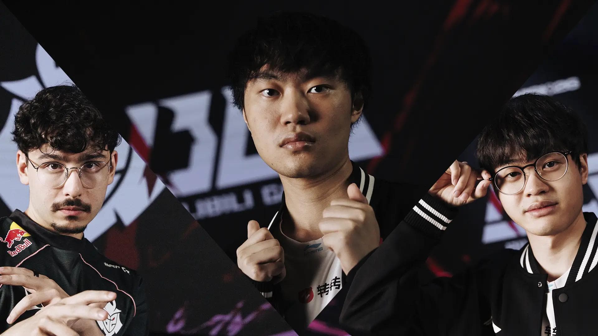 BrokenBlade, Knight, and Xun. Photo Credits: Riot Games