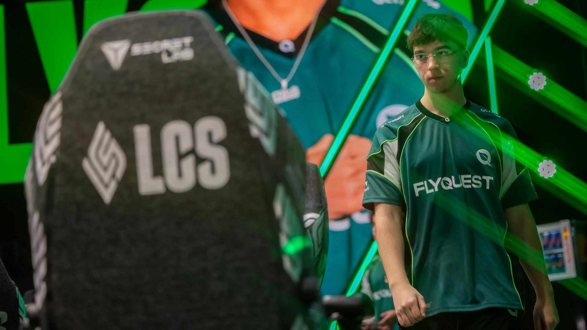 Gakgos on the LCS Stage | Photo Credit: Riot Games