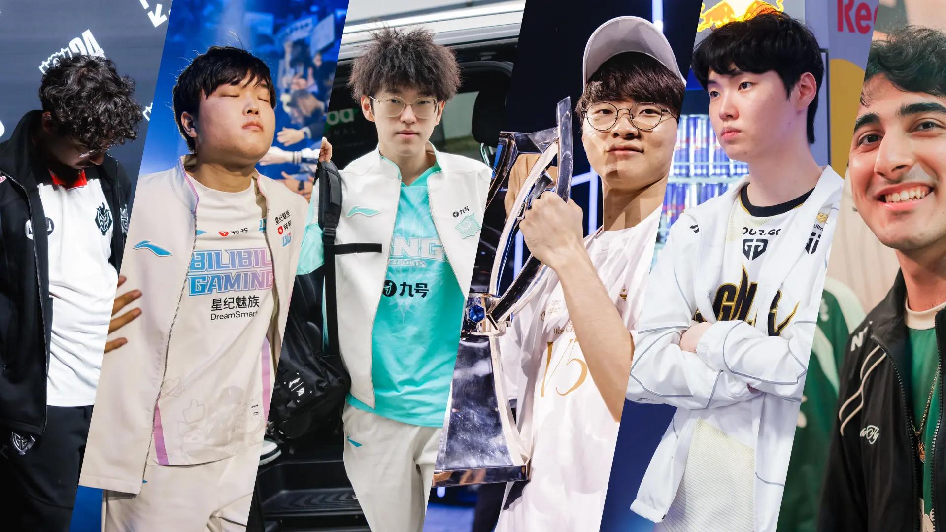 Some players who made Worlds 2024