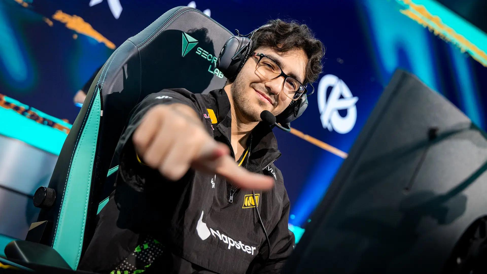 Enes "Rhilech" Uçan, jungler of NAVI in the 2026 LEC Versus.