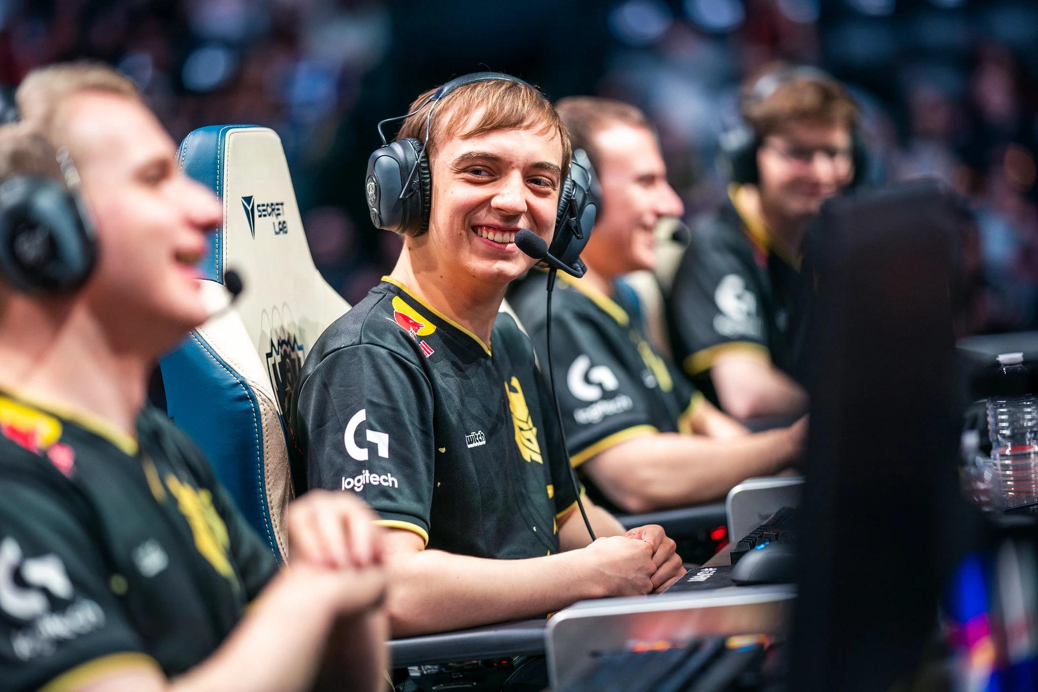G2 Caps in Worlds 2019 Finals. Credit: Michal Konkol/Riot Games