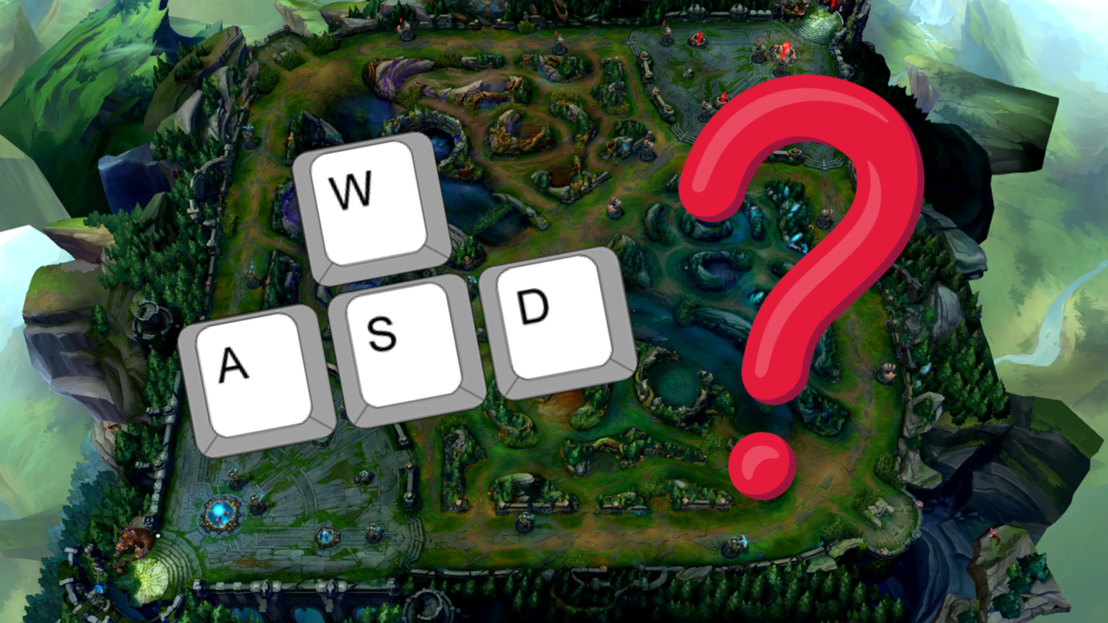 WASD on League of Legends