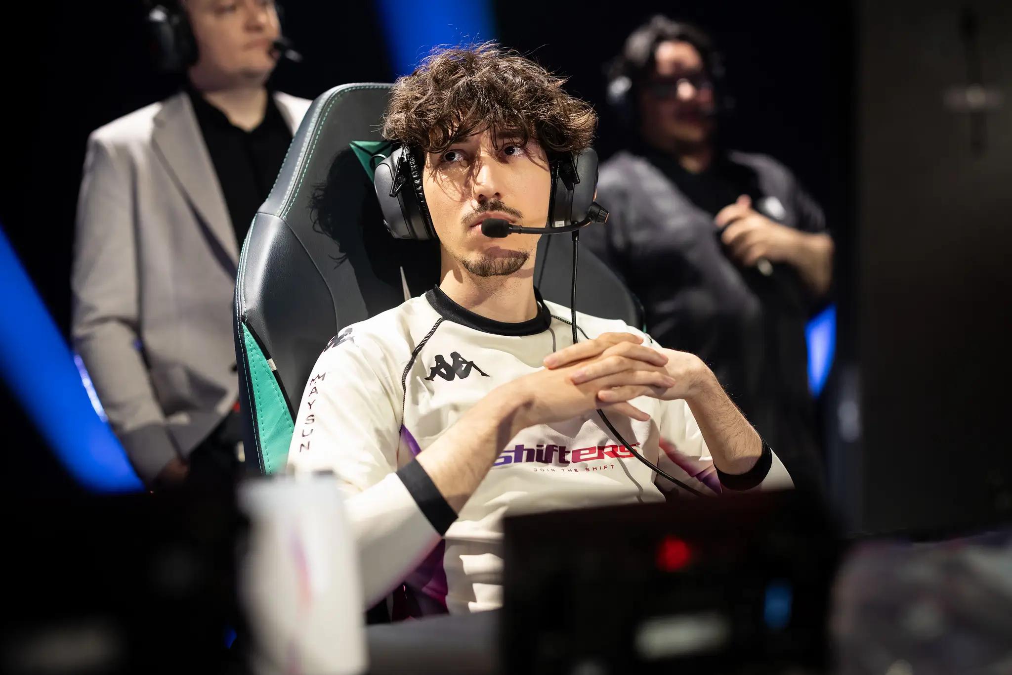 Ilias "nuc" Bizriken, midlaner of Shifters in the LEC 2026 Spring. Photo Credit: Elliot Le Core/Riot Games