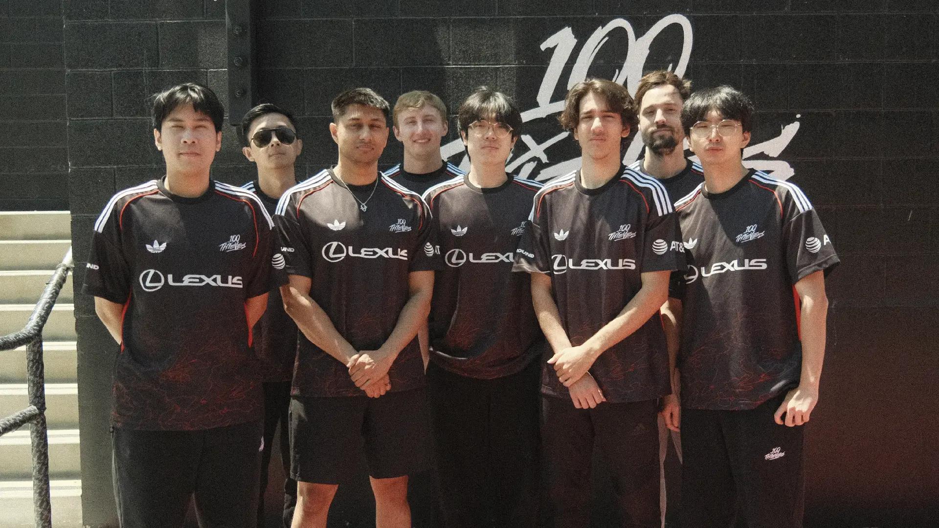 100 Thieves' players