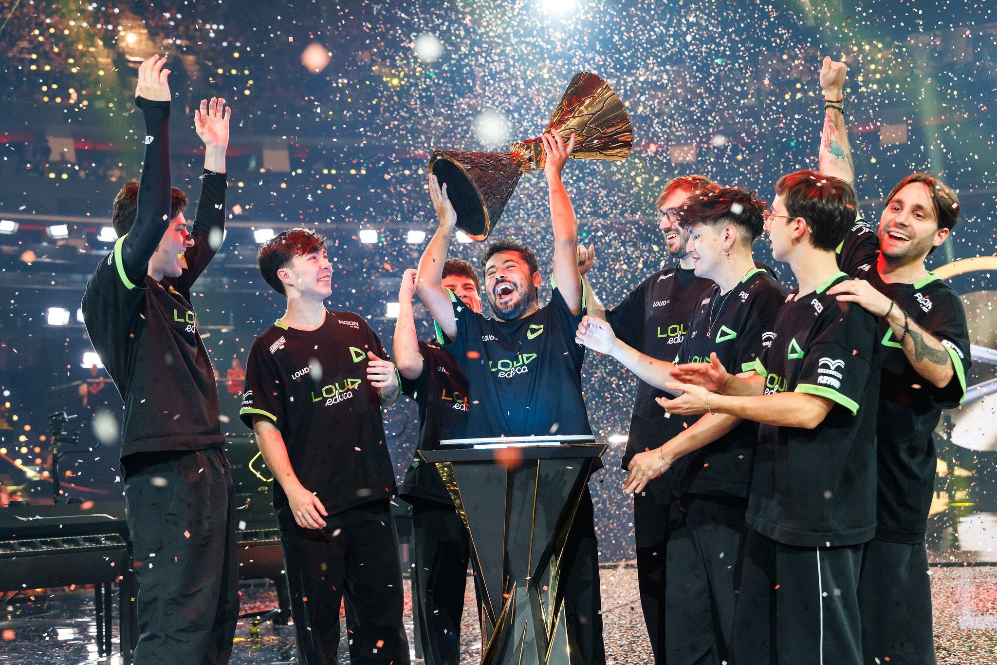 LOUD wins VALORANT Champions Shanghai. Credit: Yicun Liu/Riot Games