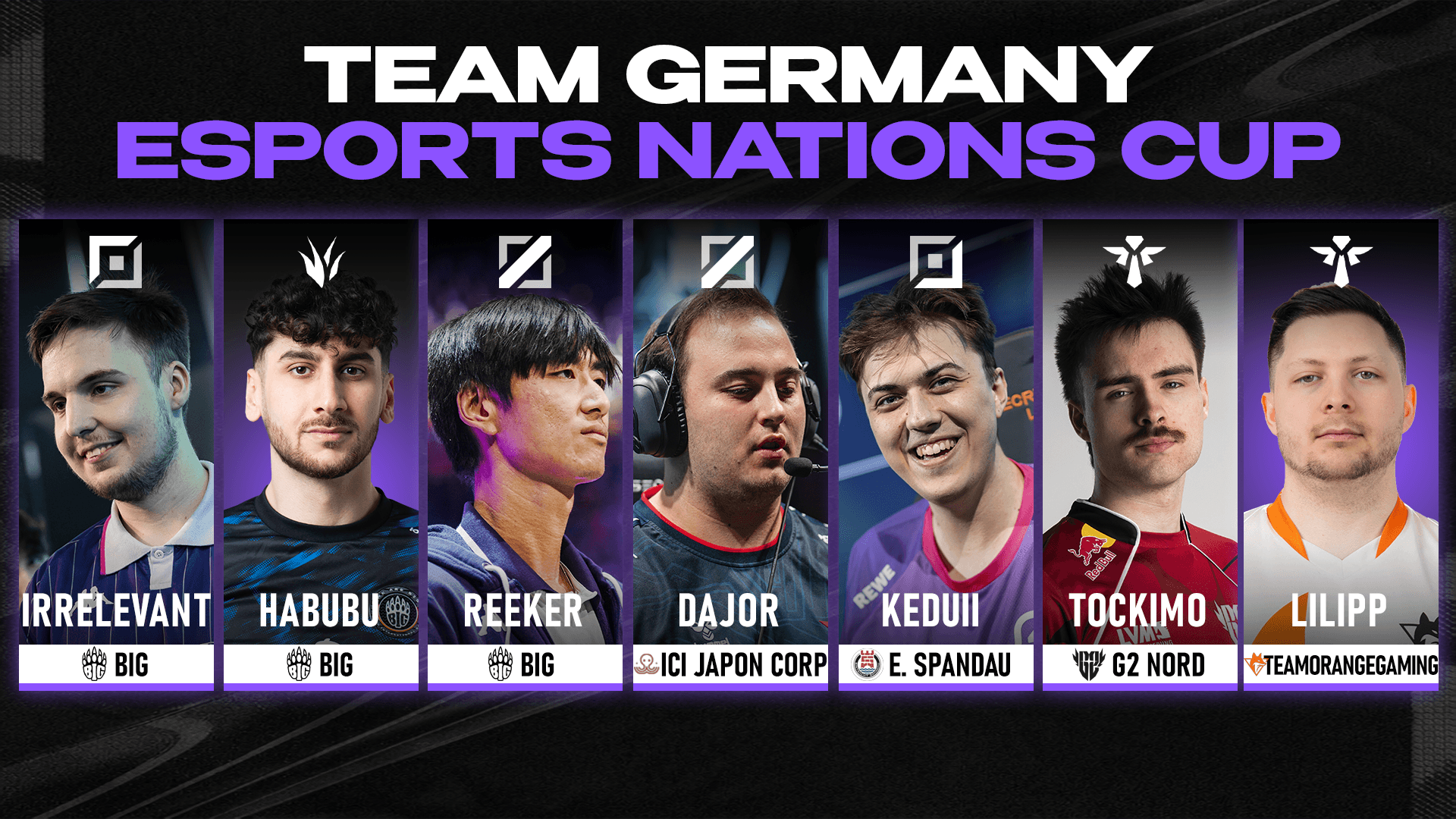Germany ENC LoL Roster: Credit: Sheep Esports