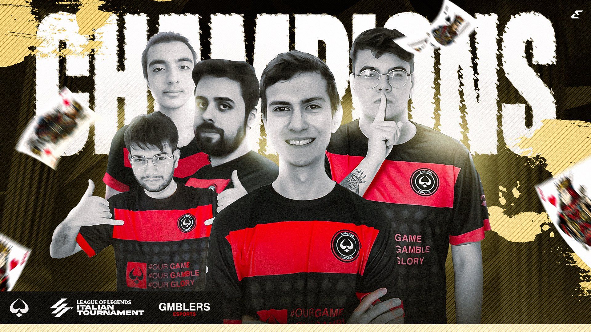 GMBLERS has been promoted in 1st Italian Division