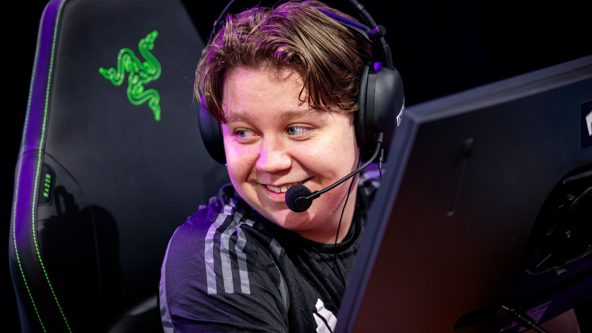 kozzy before the game against Team Vitality. Credit: Sasha Safronova/Riot Games