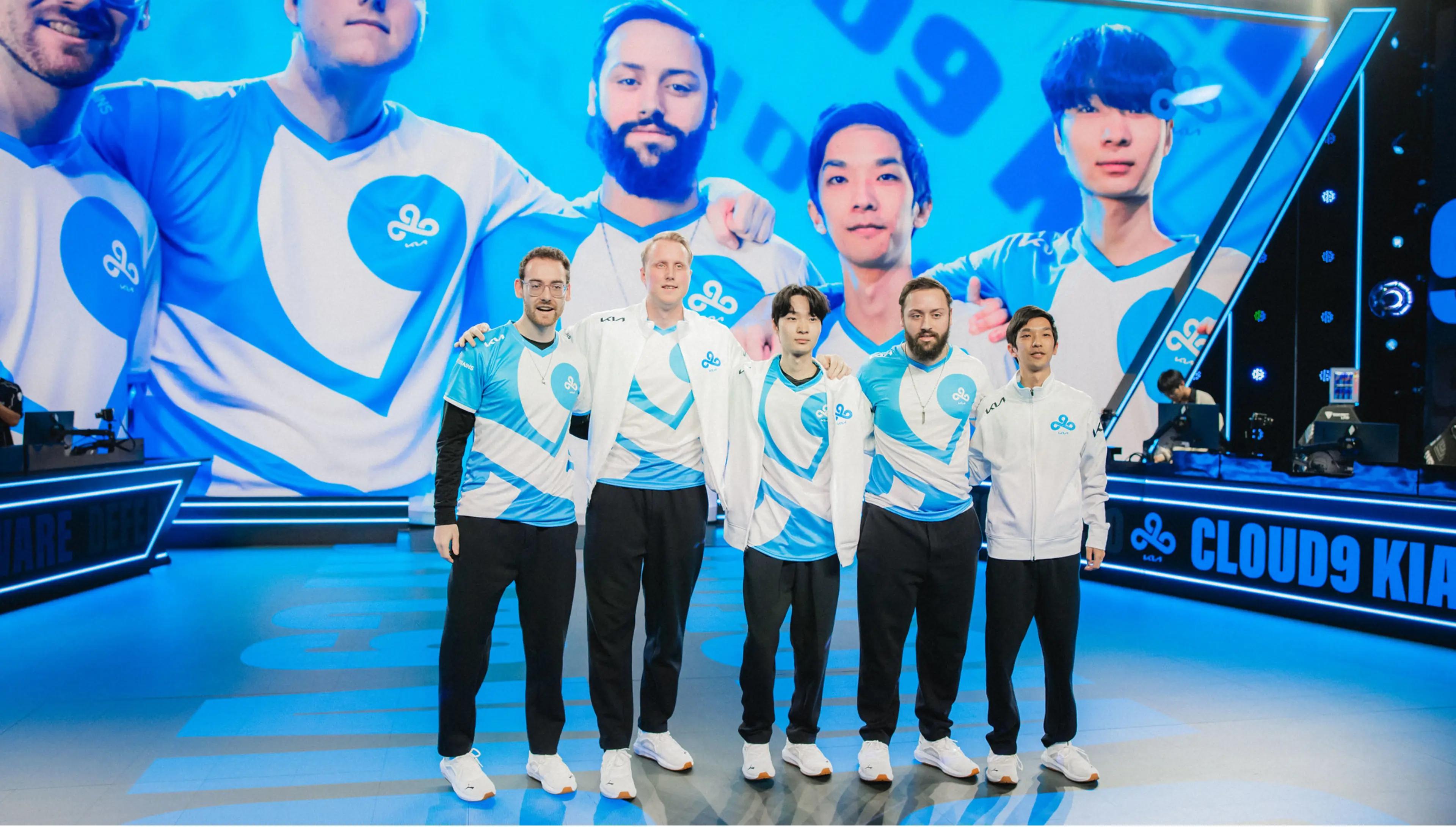 Cloud9 won the most-watched match of the opening against Team Liquid. Credit: Colin Young-Wolff/Riot Games