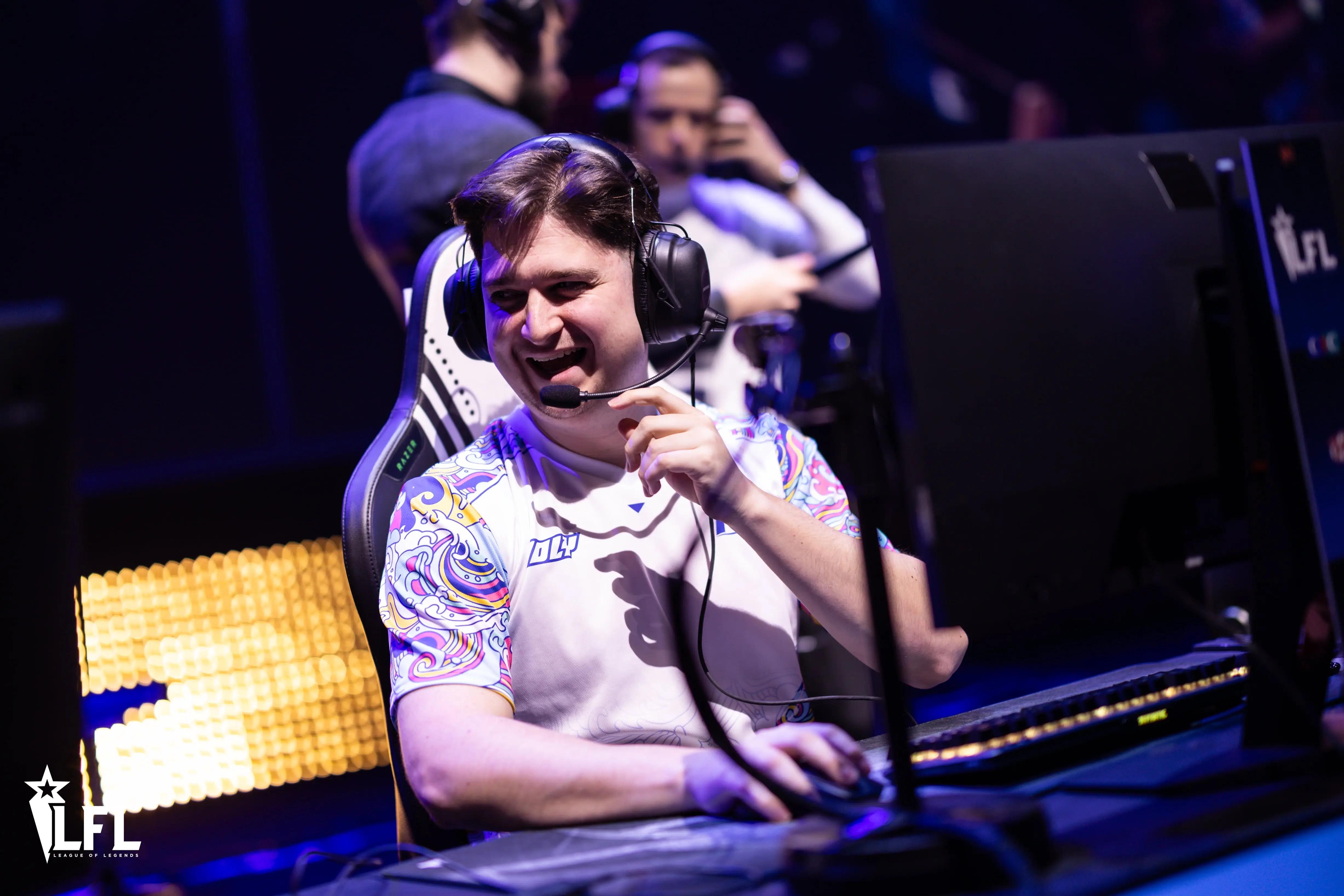 Interview with Team Du Sud's mid laner Febiven during LFL Days 2024.