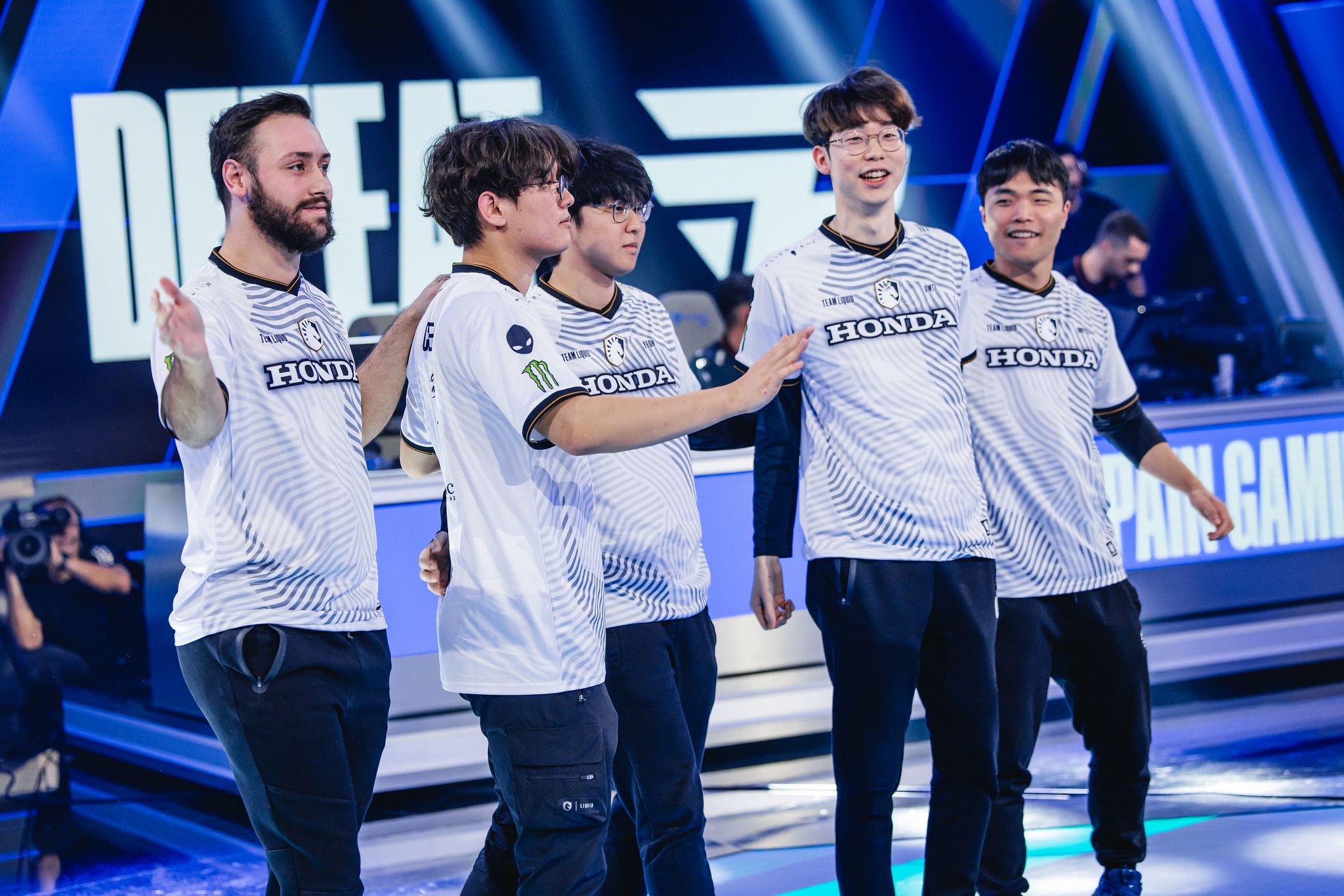 Team Liquid after their win over paiN Gaming