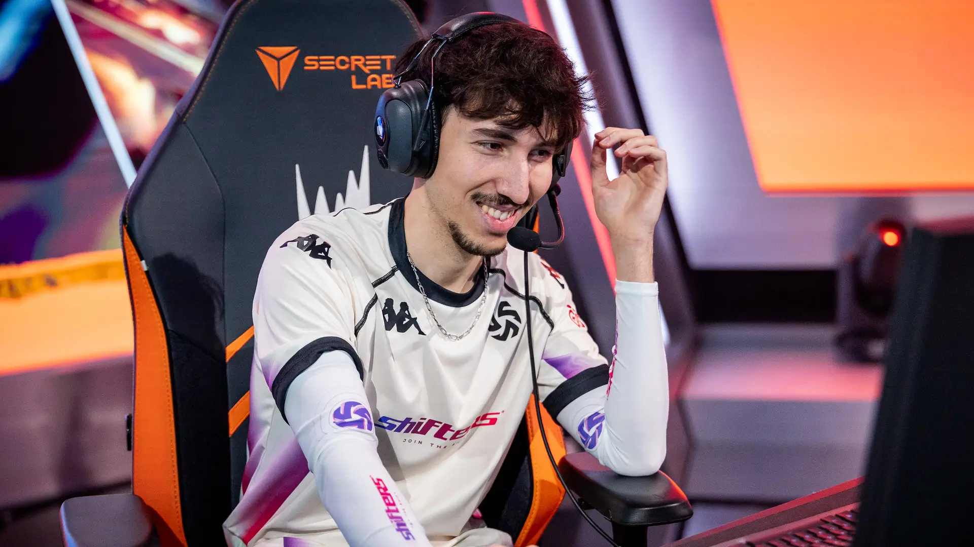 Ilias "nuc" Bizriken, midlaner for Shifters in the LEC Versus 2026. Crédit Photo: Wojciech Wandzel/Riot Games