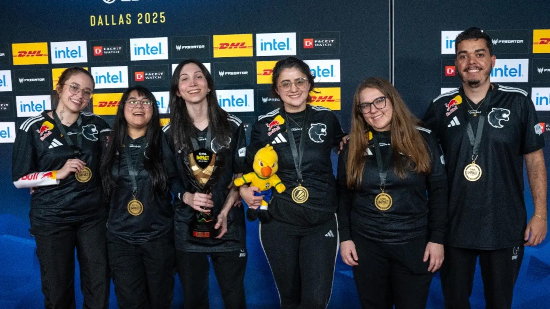FURIA at ESL Impact Season 7. Credit: ESL
