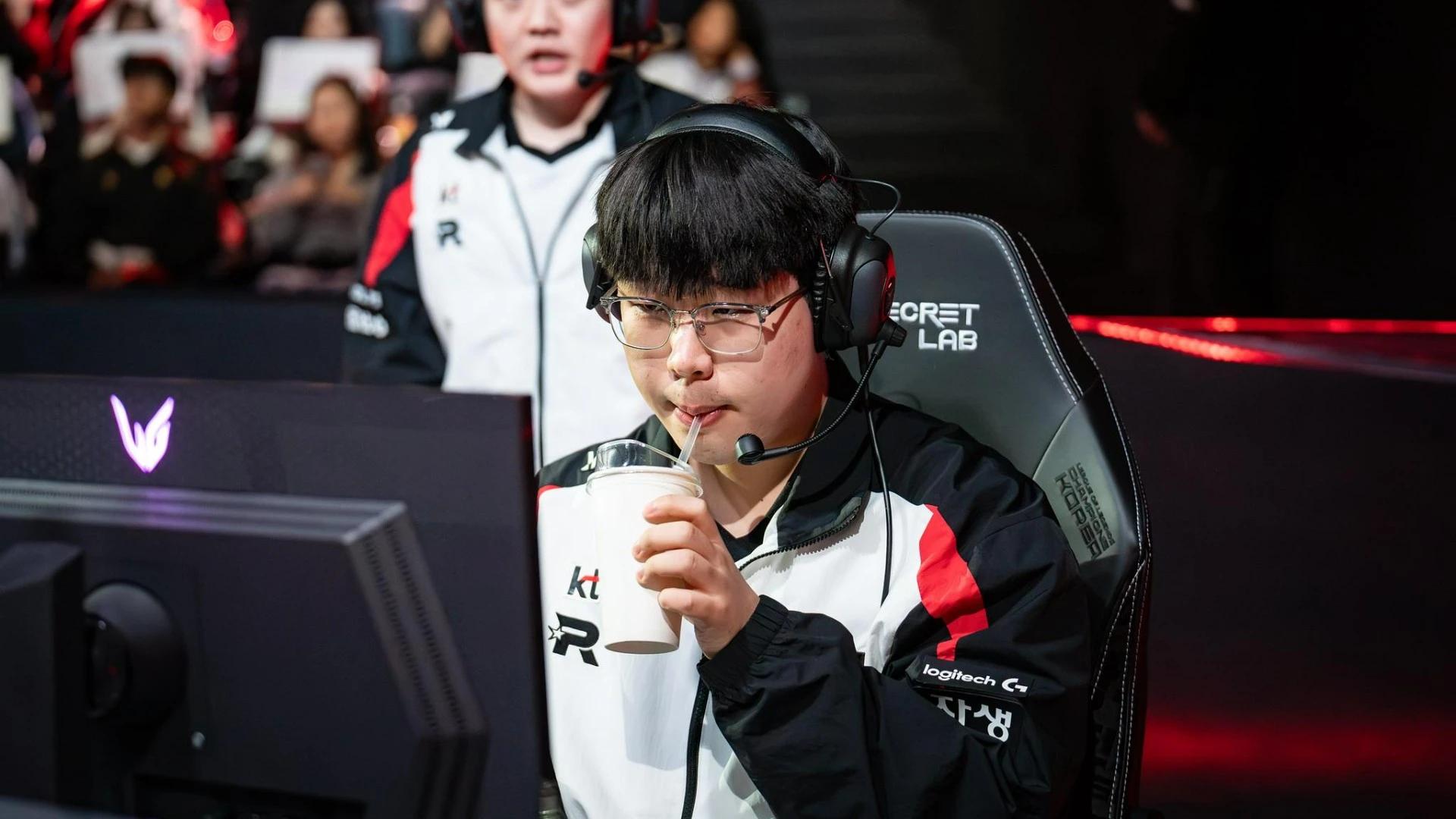 Way previously played with KT Rolster and Misa Esports. Credit: LCK/Riot Games