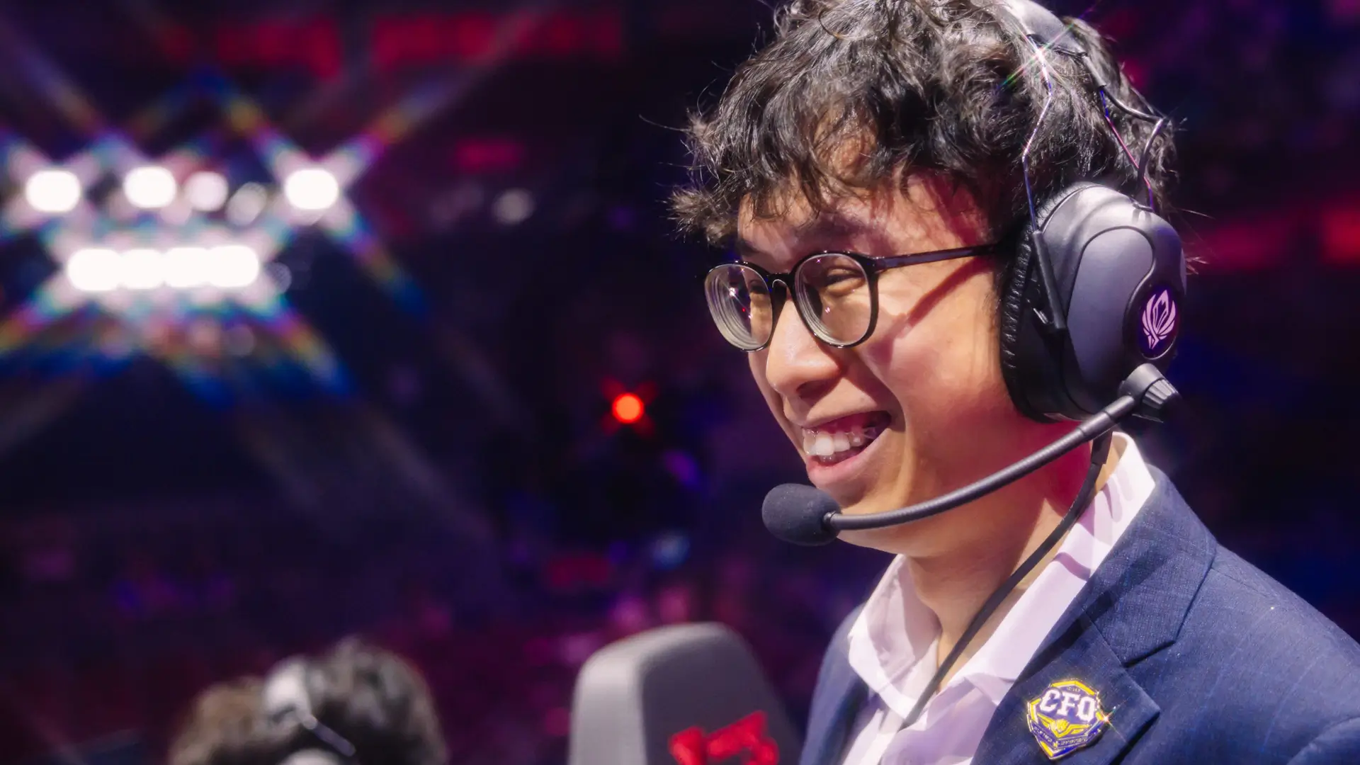 Wong "Chawy" Xing Lei, head coach of CTBC Flying Oyster at MSI 2025.