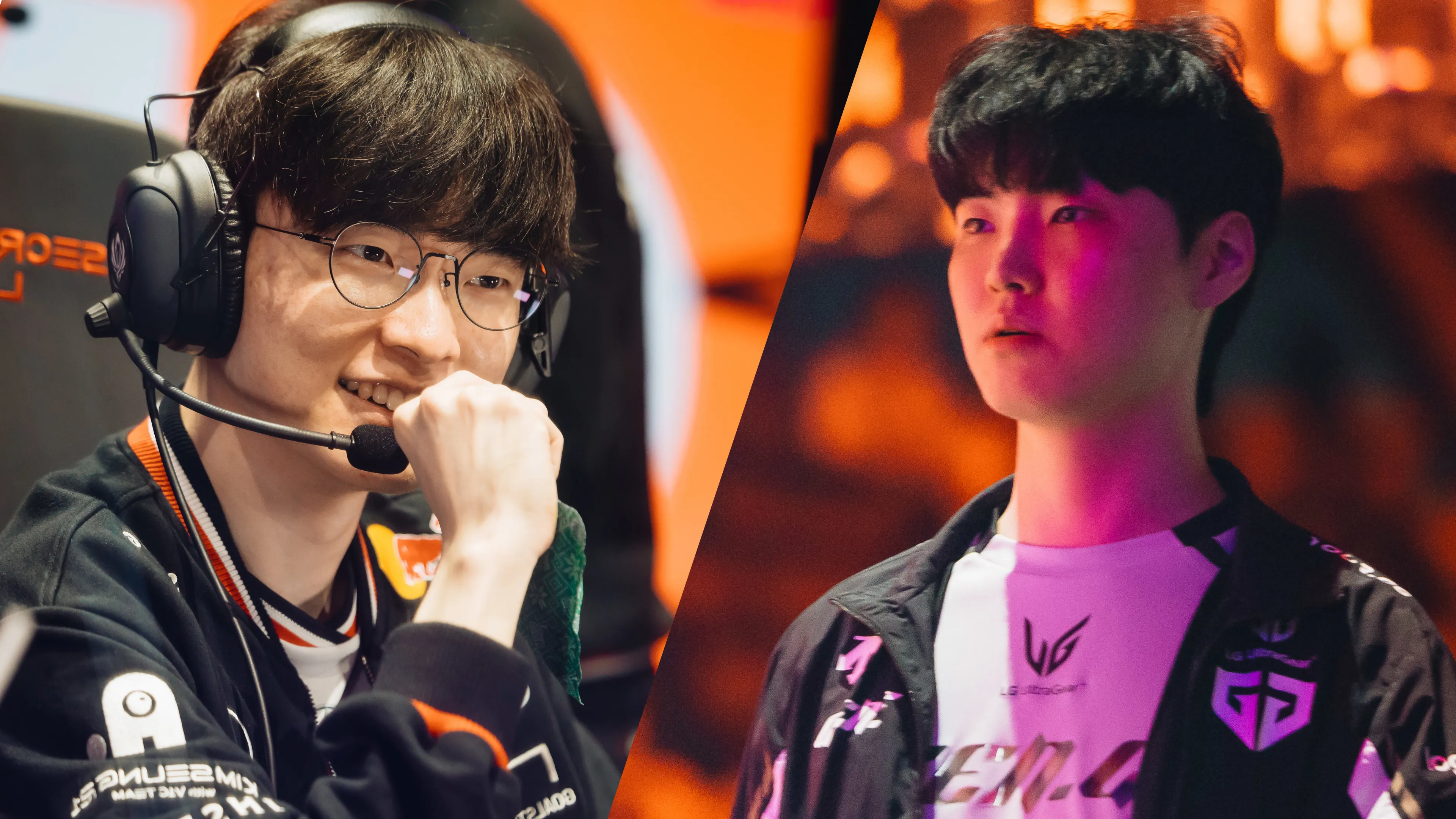 T1 Faker and GEN Chovy
