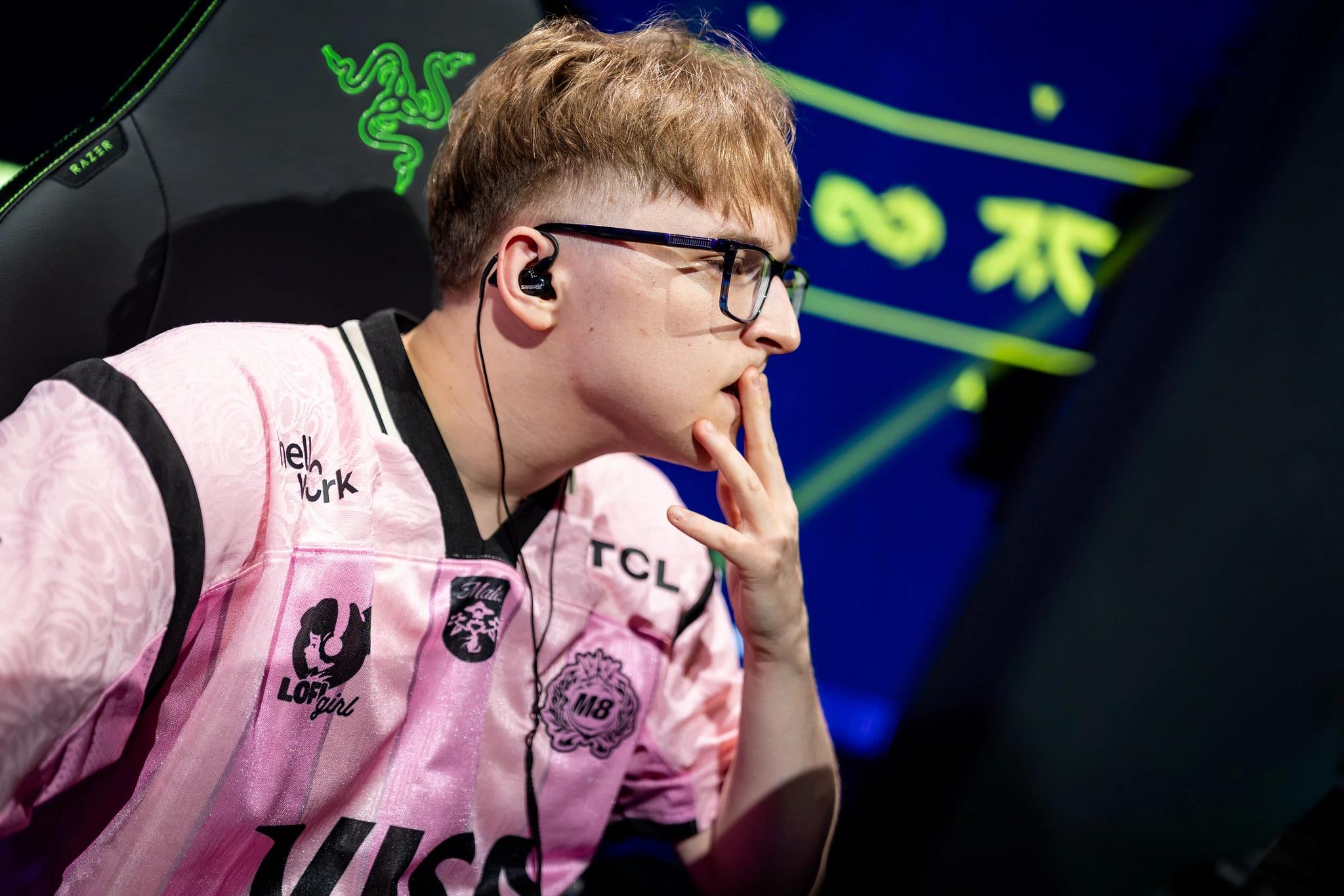 starxo and M8 lost to Team Vitality. Credit: Michał Konkol/Riot Games