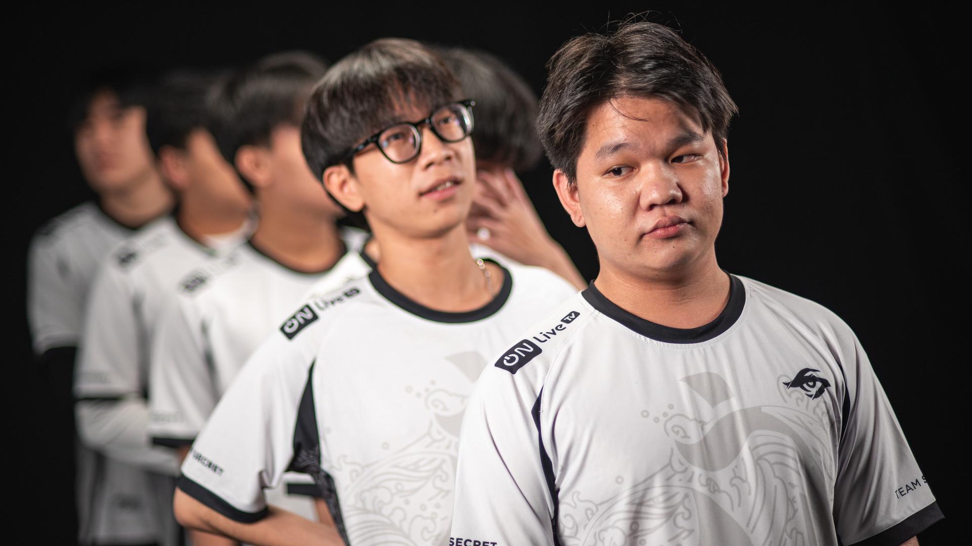 Team Secret Whales at First Stand 2026 Media day. Credit: Leo Sang/Riot Games