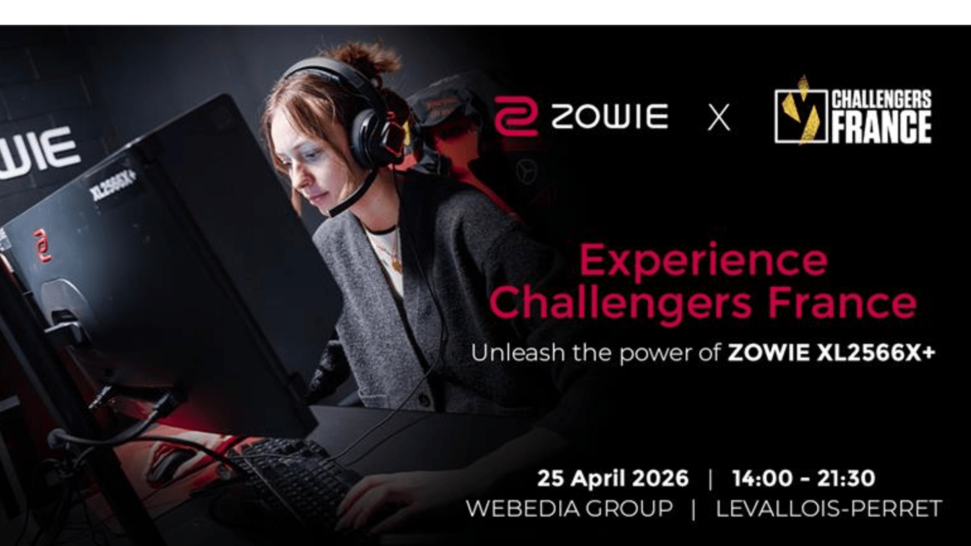 ZOWIE launched ZOWIE Day in partnership with Challengers France. Credit: ZOWIE/Challenger France