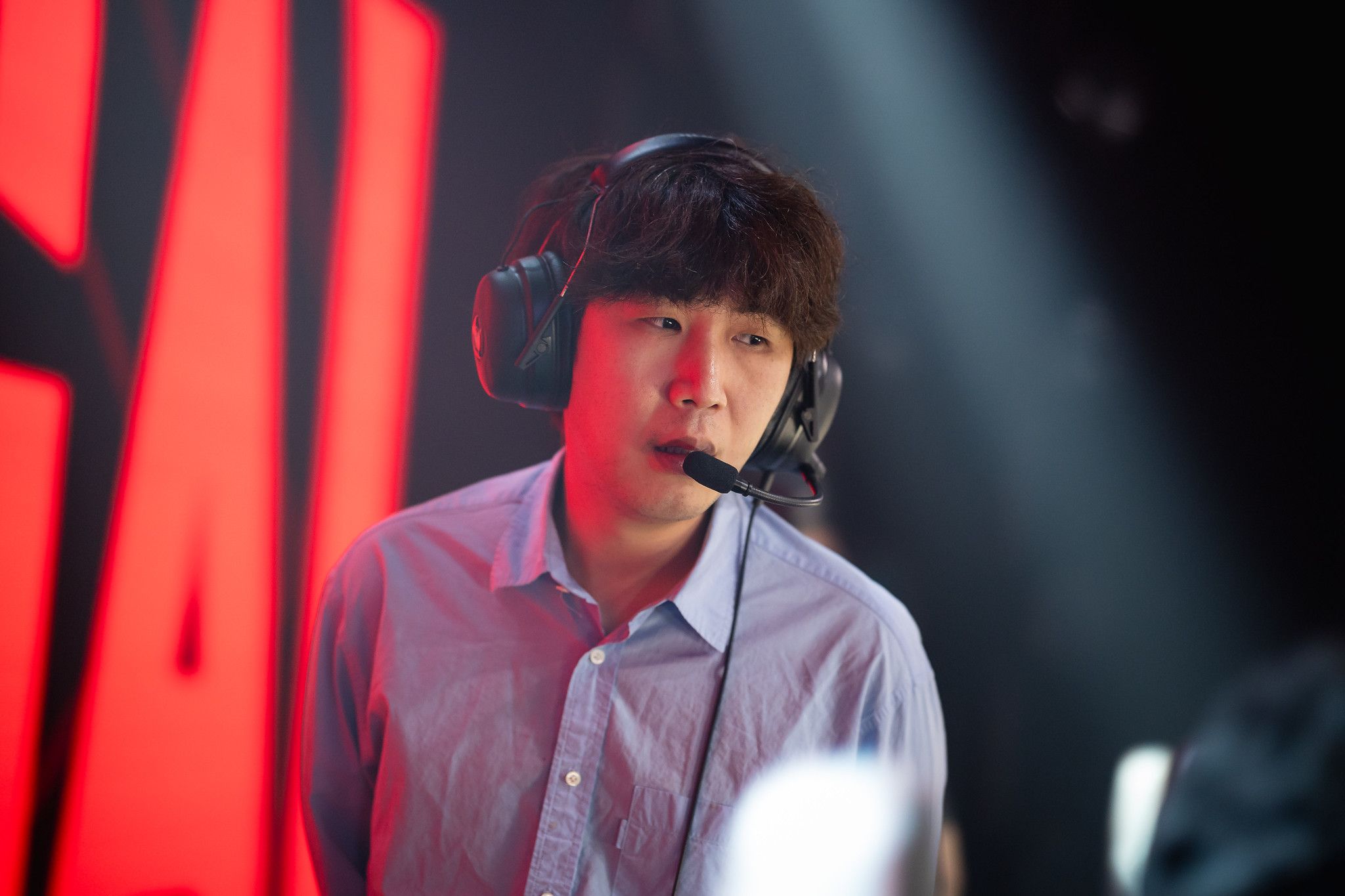 Xero during paiN's draft. Credit: Bruno Alvares/CBLOL
