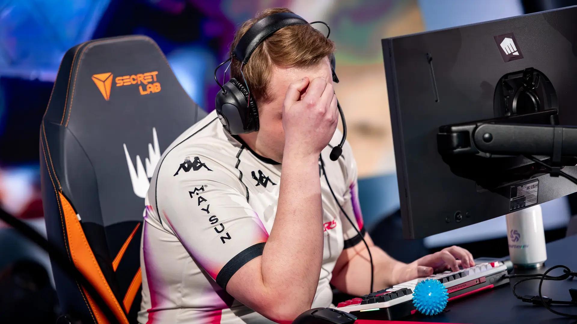 Adrian "Trymbi" Trybus, support of Shifters in the 2026 LEC Spring Split. Photo Credit: Michał Konkol/Riot Games