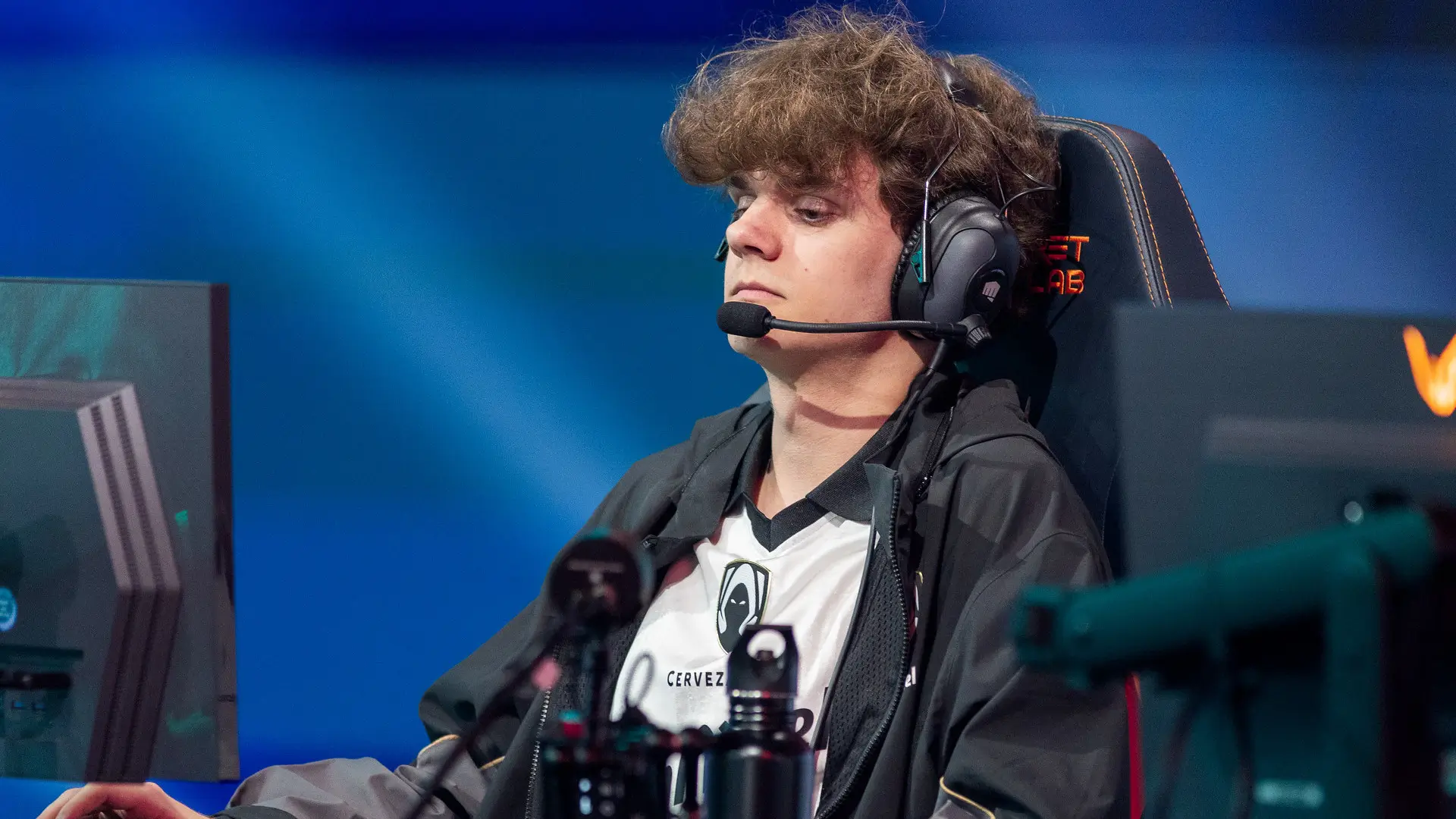 Carl "Carlsen" Carlsen, toplaner of Team Heretics in the 2025 Spring Playoffs.