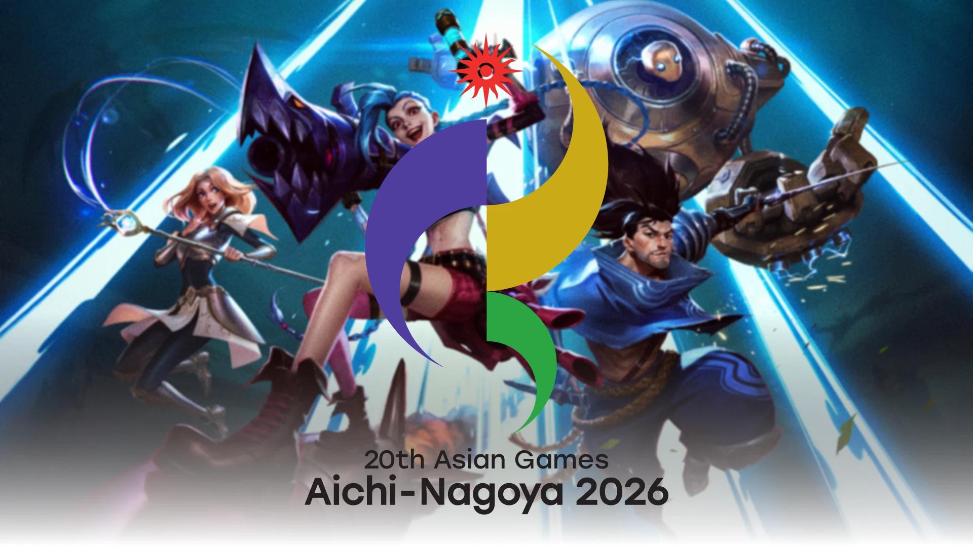 Who will join South Korea and Taiwan? Credit: Riot Games / Asian Games
