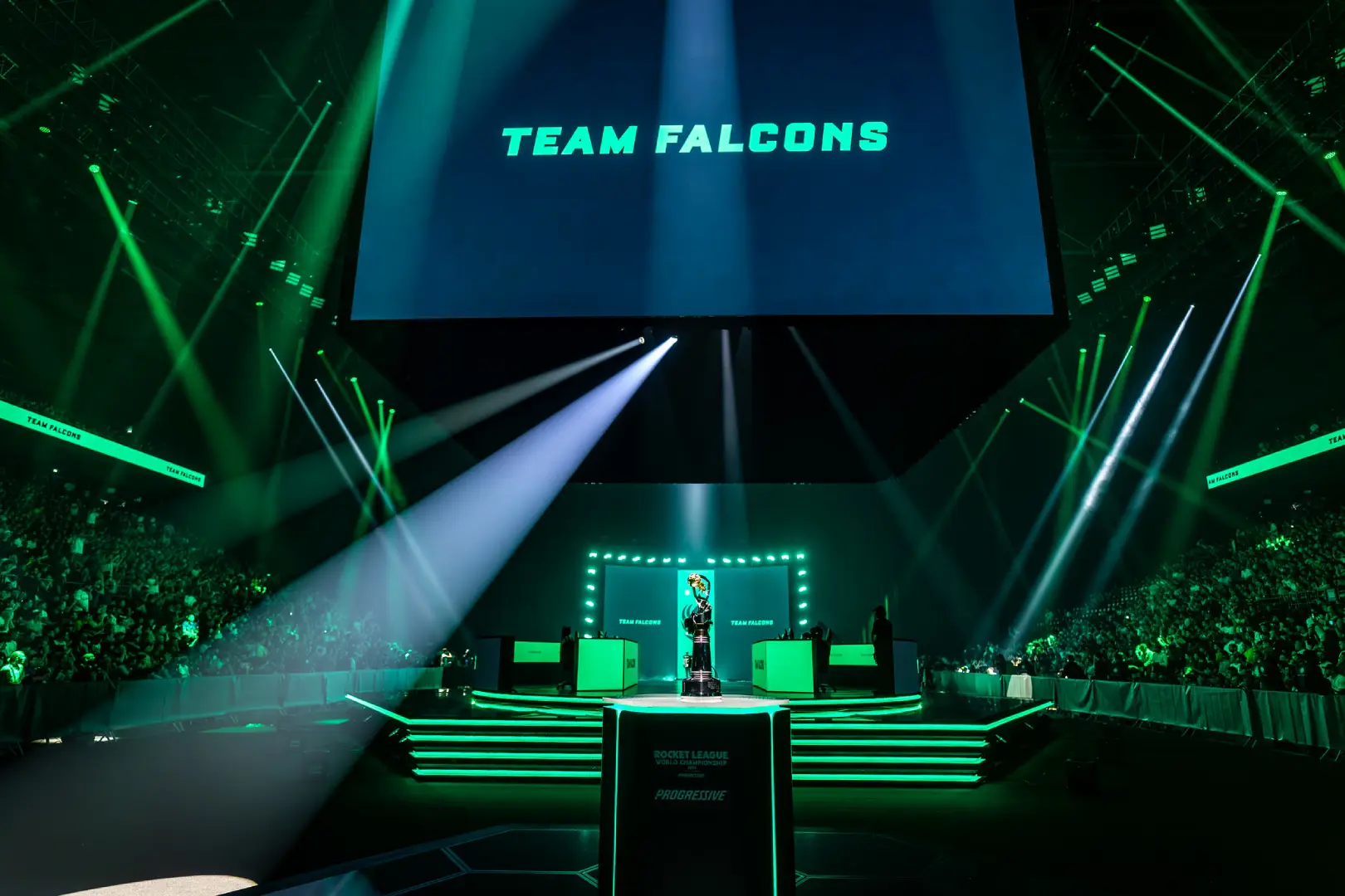Team Falcons lost to NRG in the World Championship final last season. Credit: Michał Konkol
