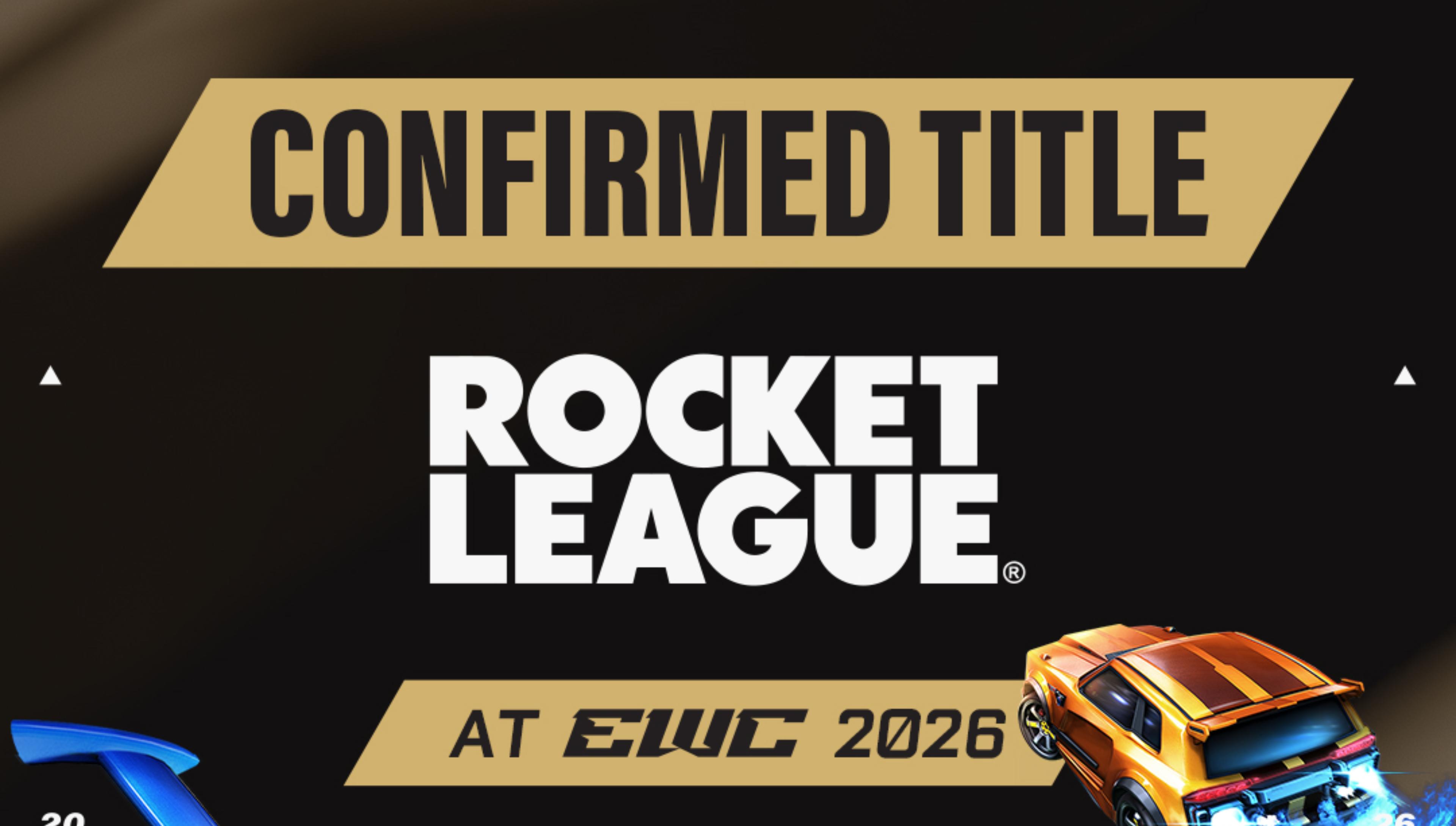 Rocket League will be there for the second year in a row.
