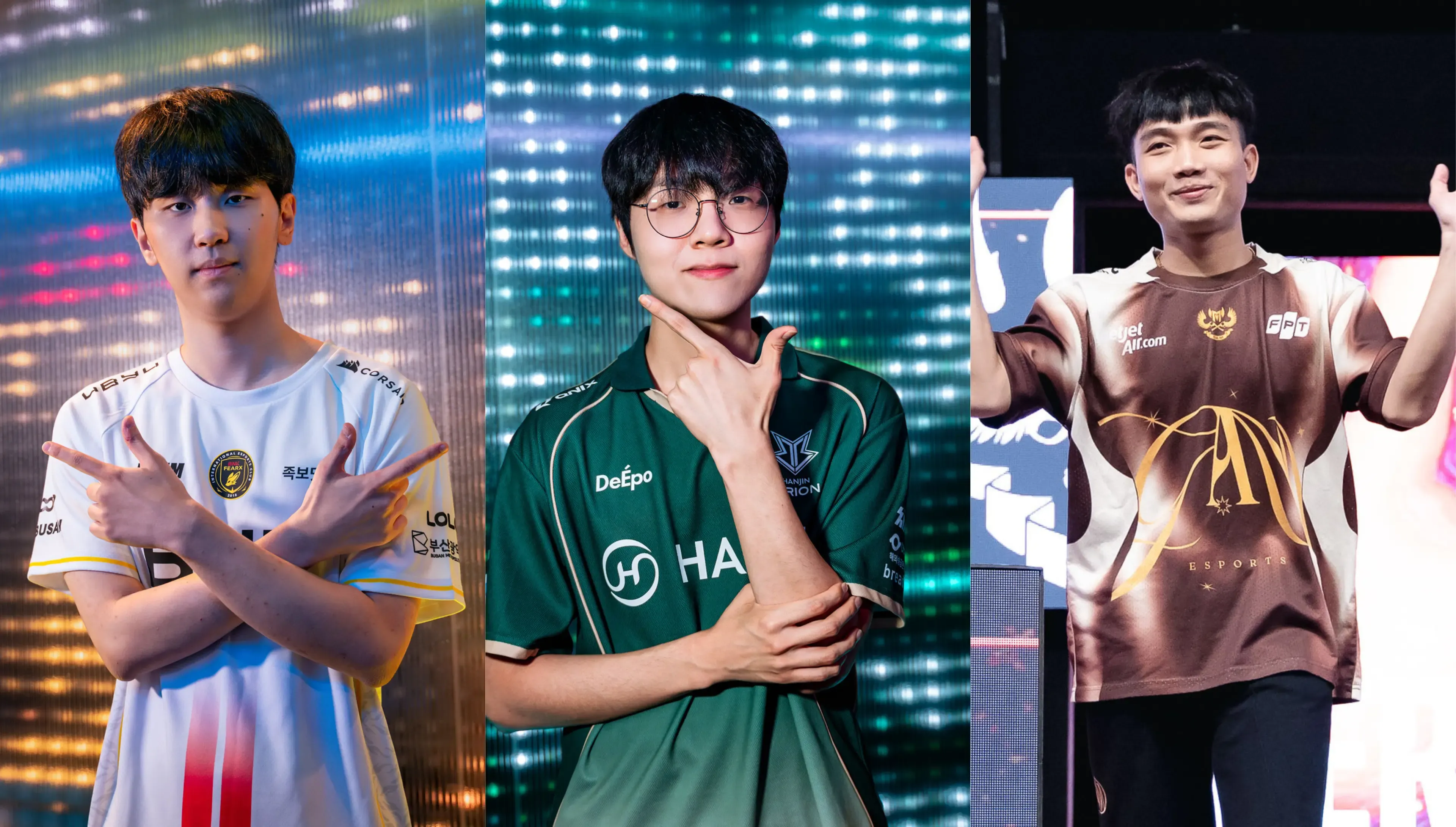 BFX Raptor/BRO Teddy/GAM Artemis. Credit: Riot Games/LCK/LCP