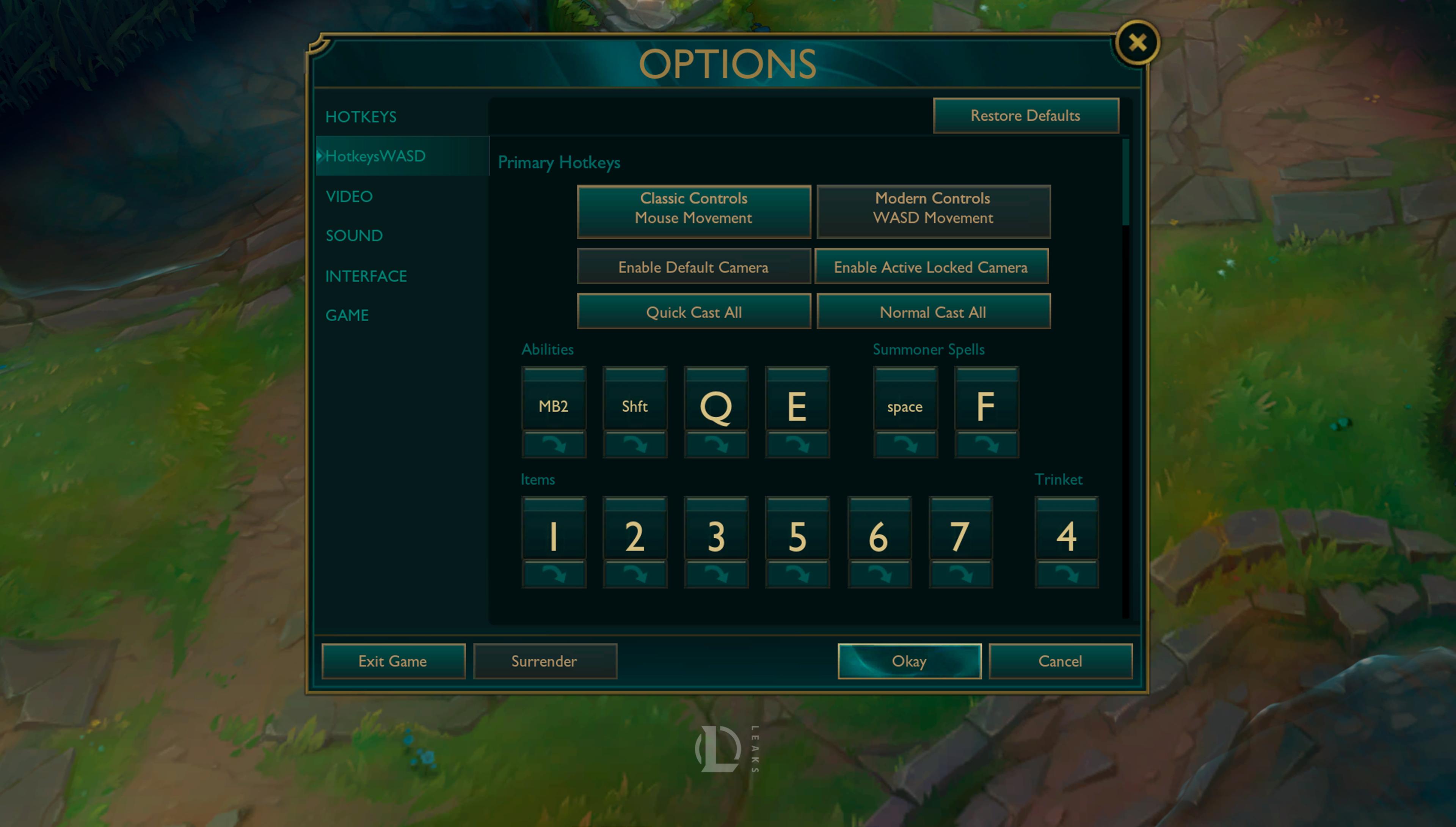 WASD available on live servers