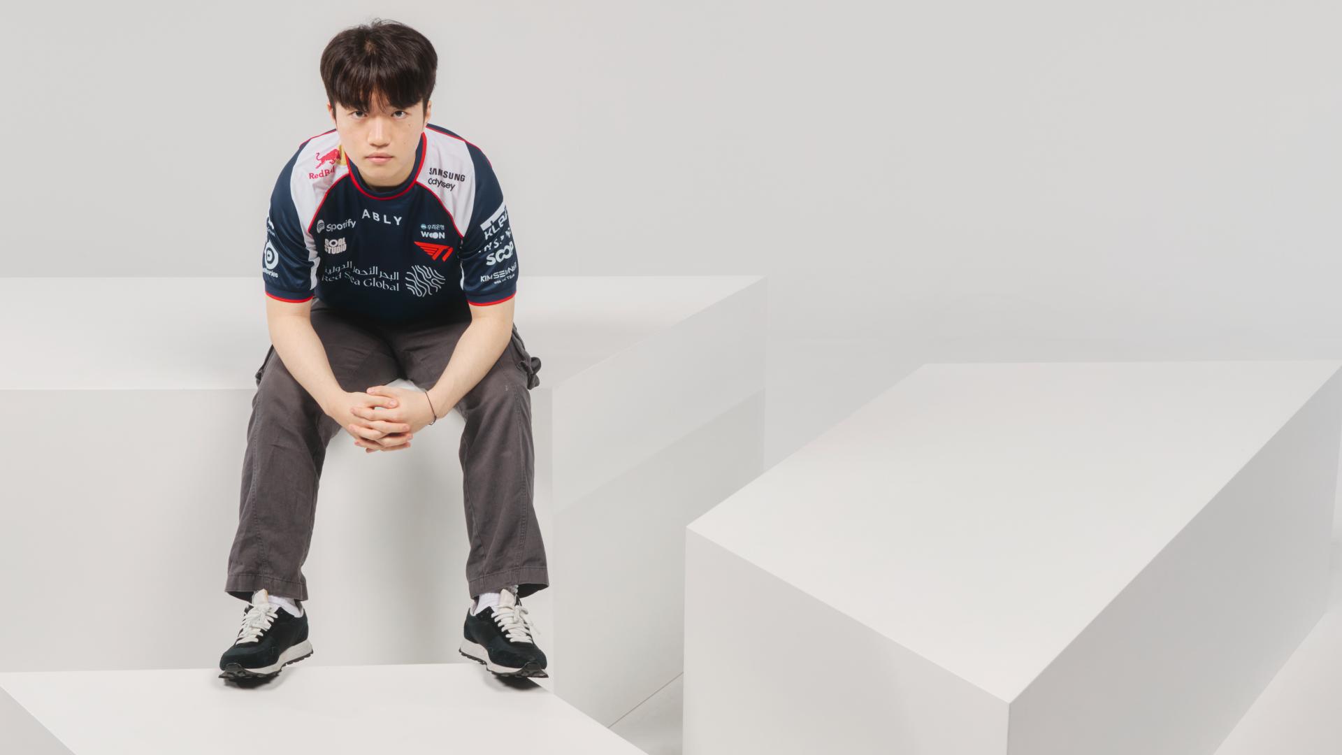 Keria during EWC Asset Day. Credit: Esports Foundation