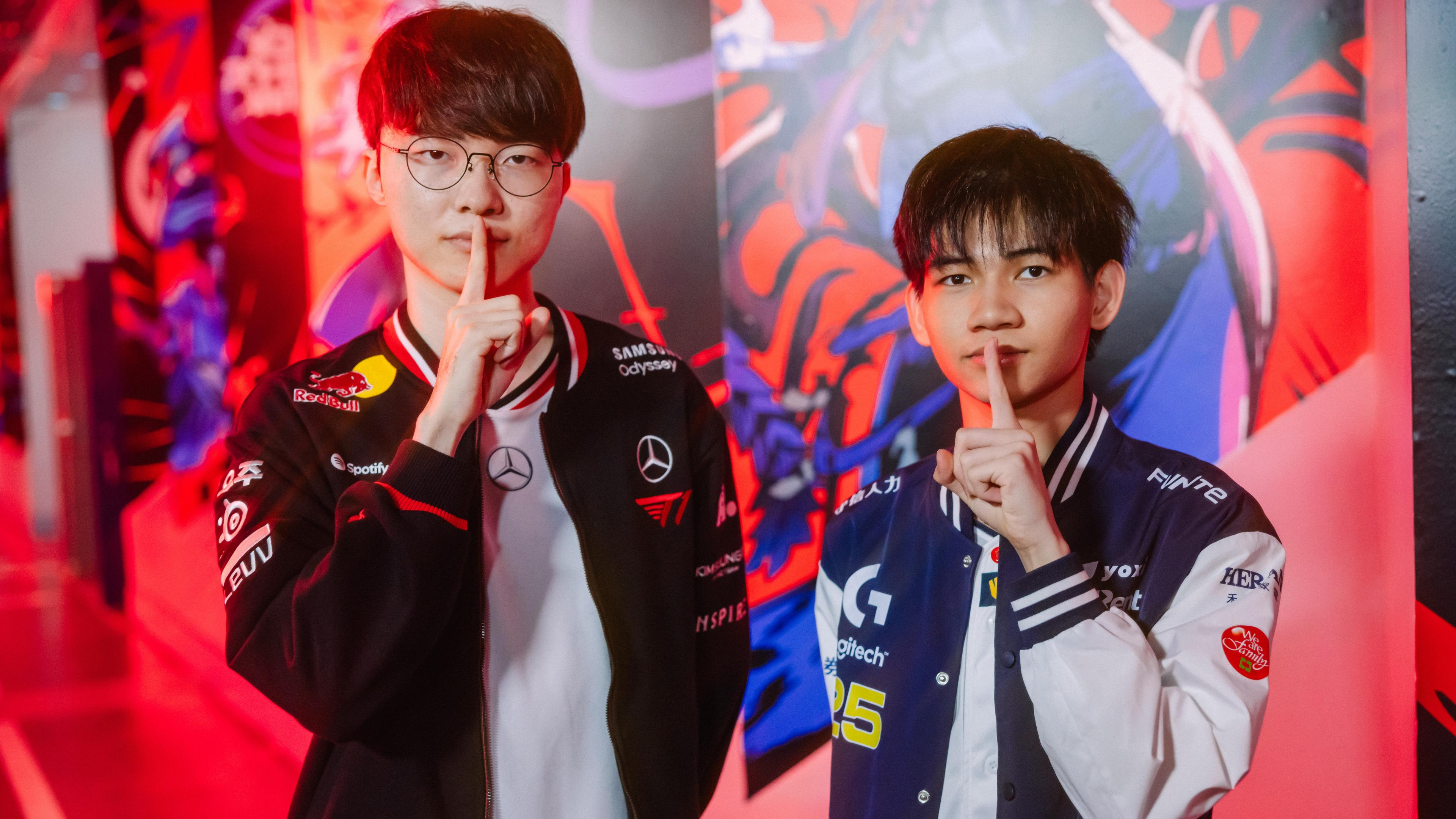 T1 Faker and CTBC Flying Oyster HongQ
