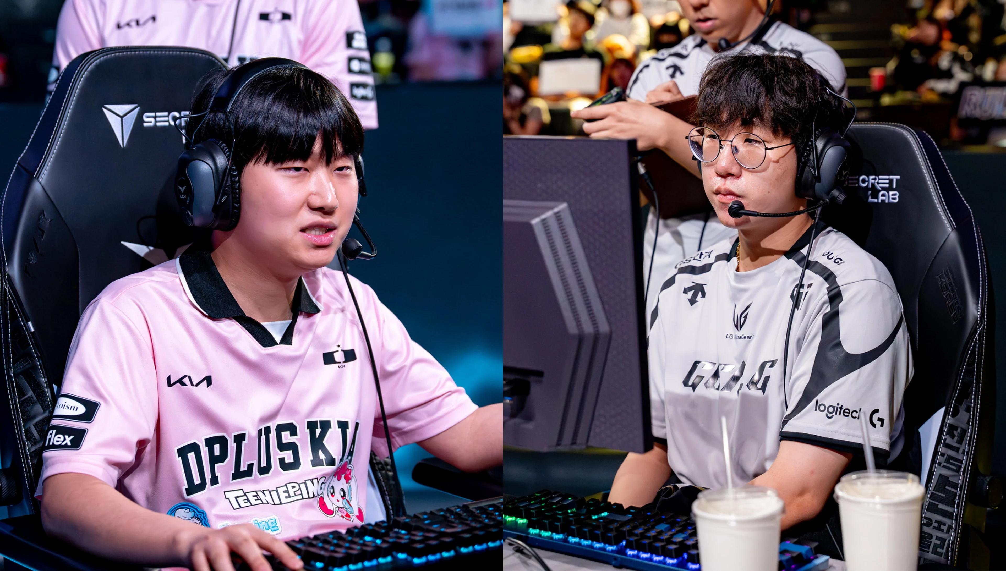 Dplus KIA Aiming and Gen.G Ruler