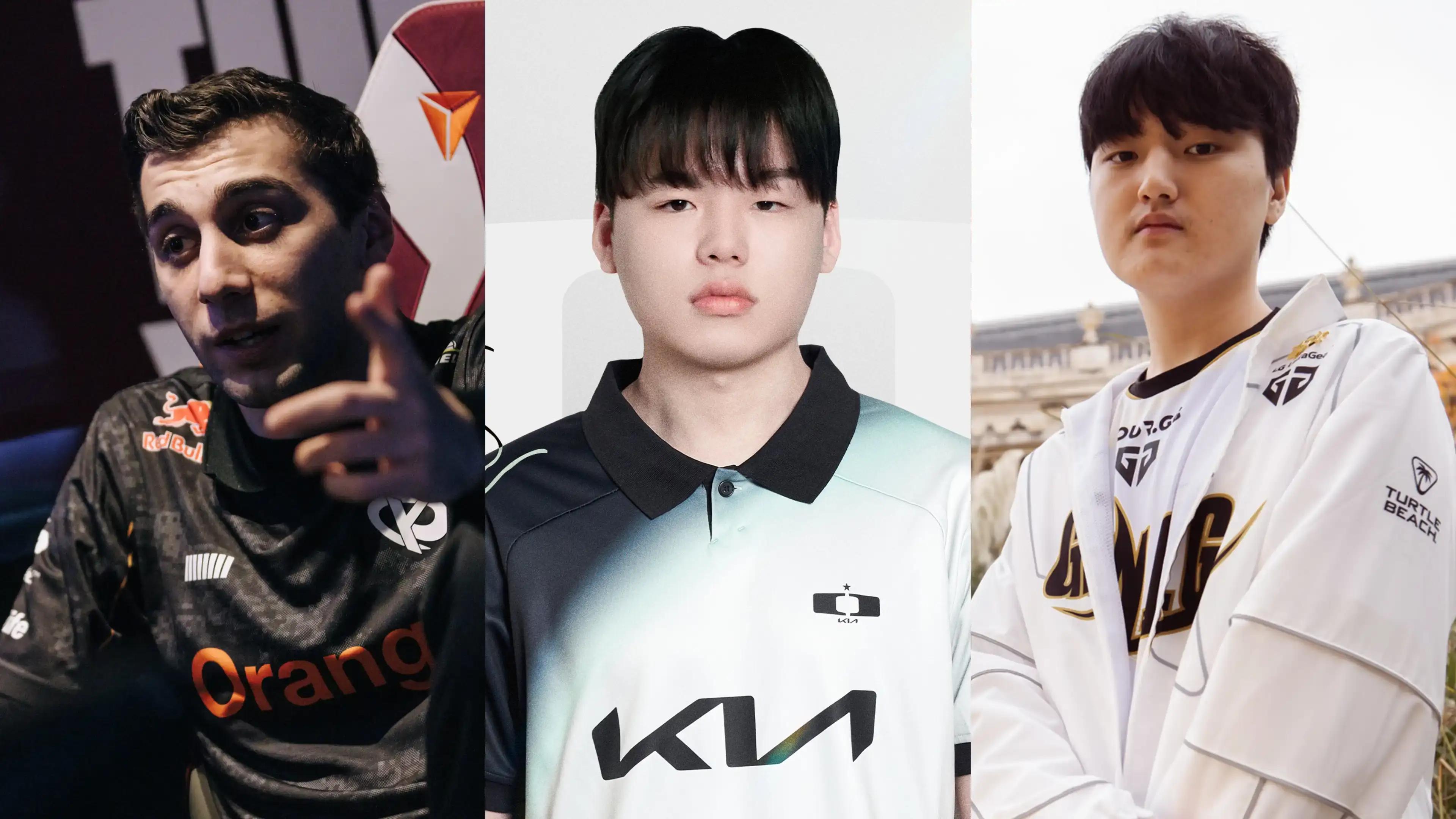 Fnatic Vladi / Dplus KIA Smash / T1 Peyz
