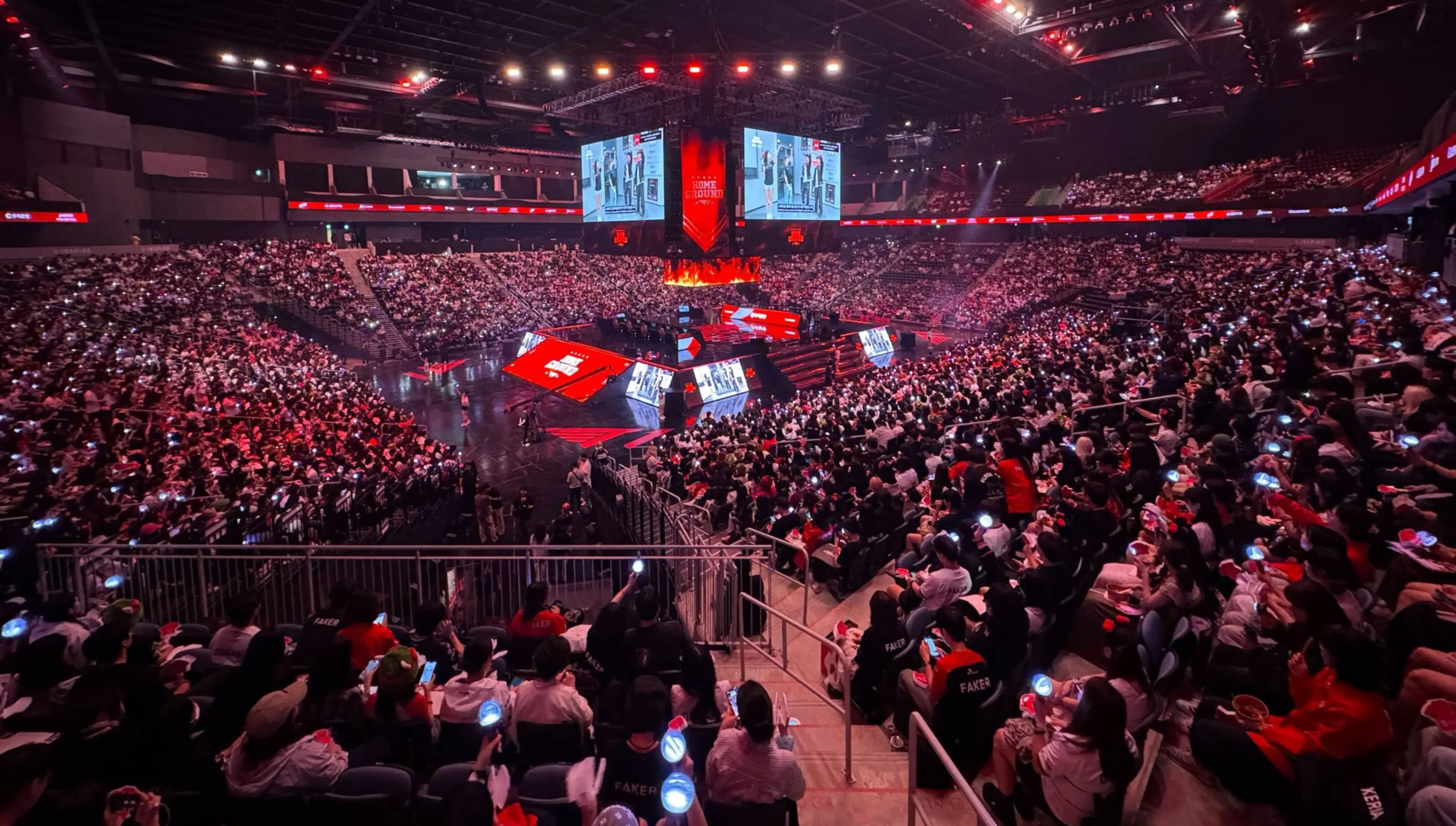 LCK T1 Homeground Incheon