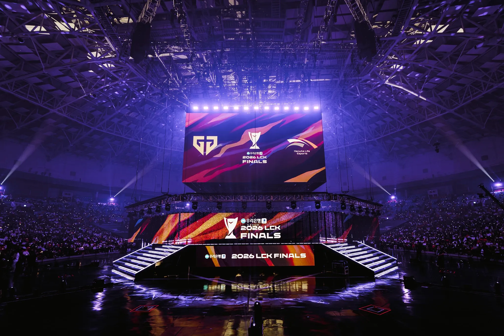 LCK 2026 Playoffs between Gen.G and HLE. Credit: LCK