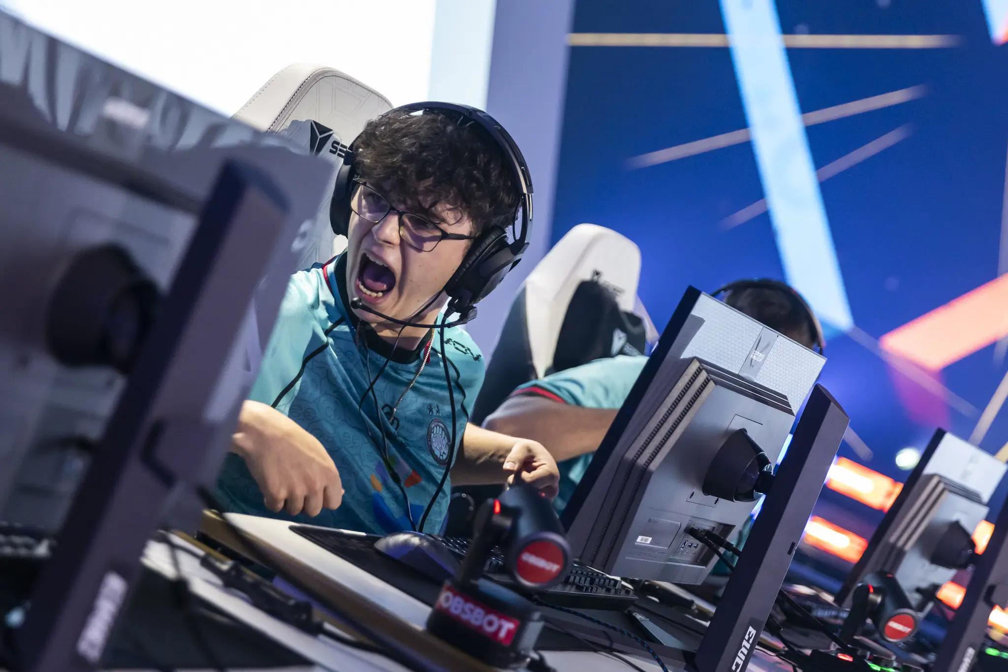 Rise competing at the Esports World Cup 2025. Credit: Viola Schuldner | EWC