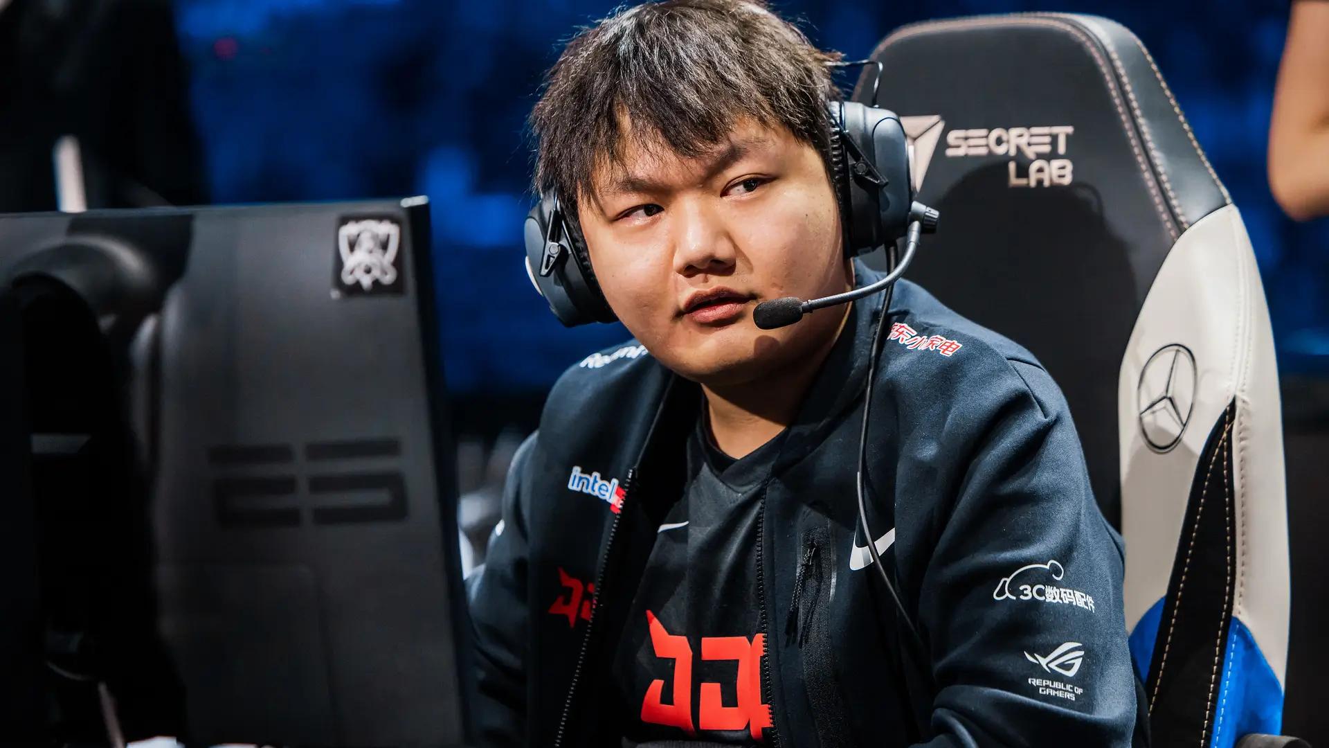 Zeng "Yagao" Qi played for JDG in the LPL over the past year.