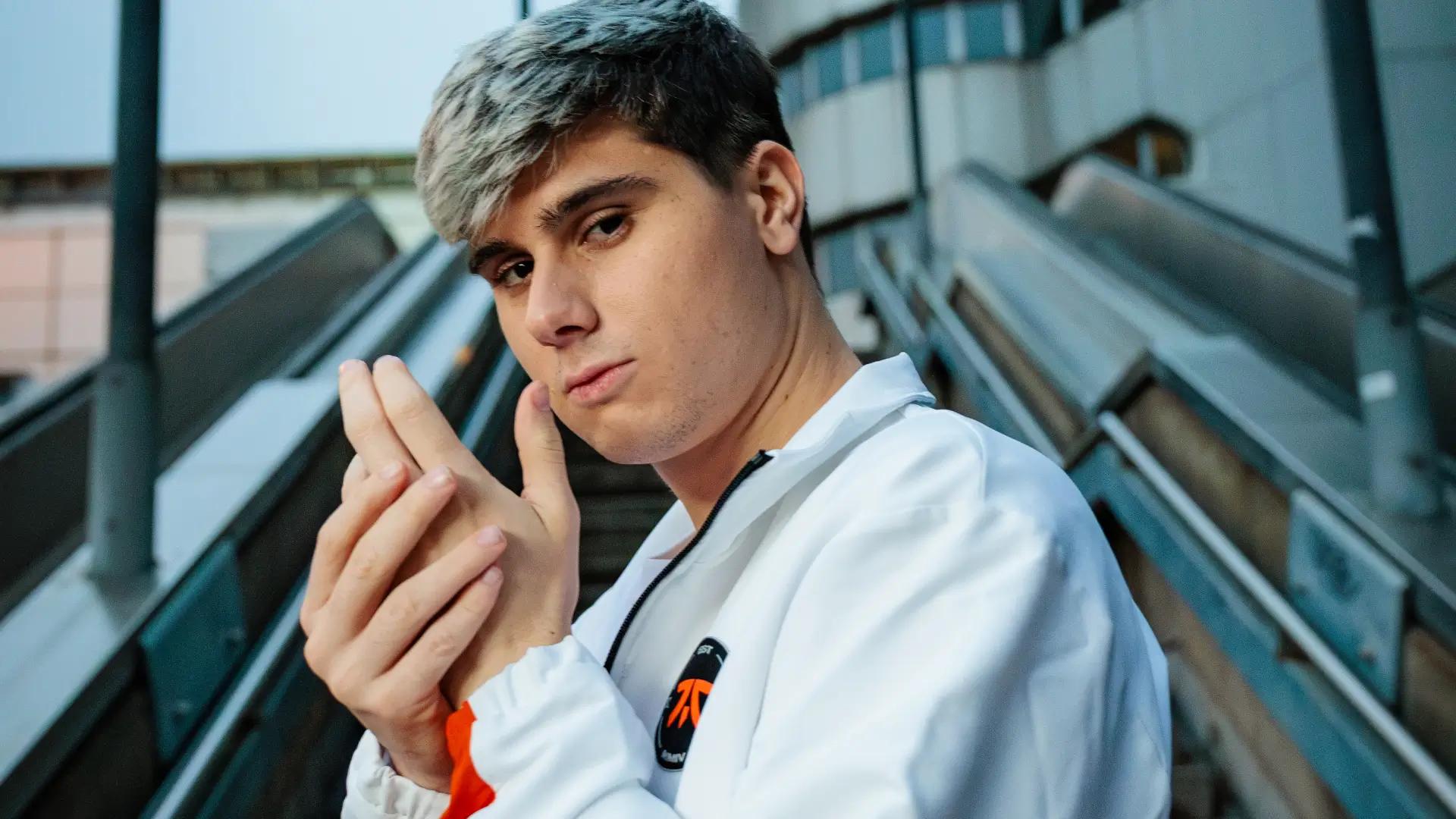 IvĂĄn "Razork" MartĂn DĂaz, jungler of Fnatic at Worlds 2024. Europe's 2nd Seed Representatives.