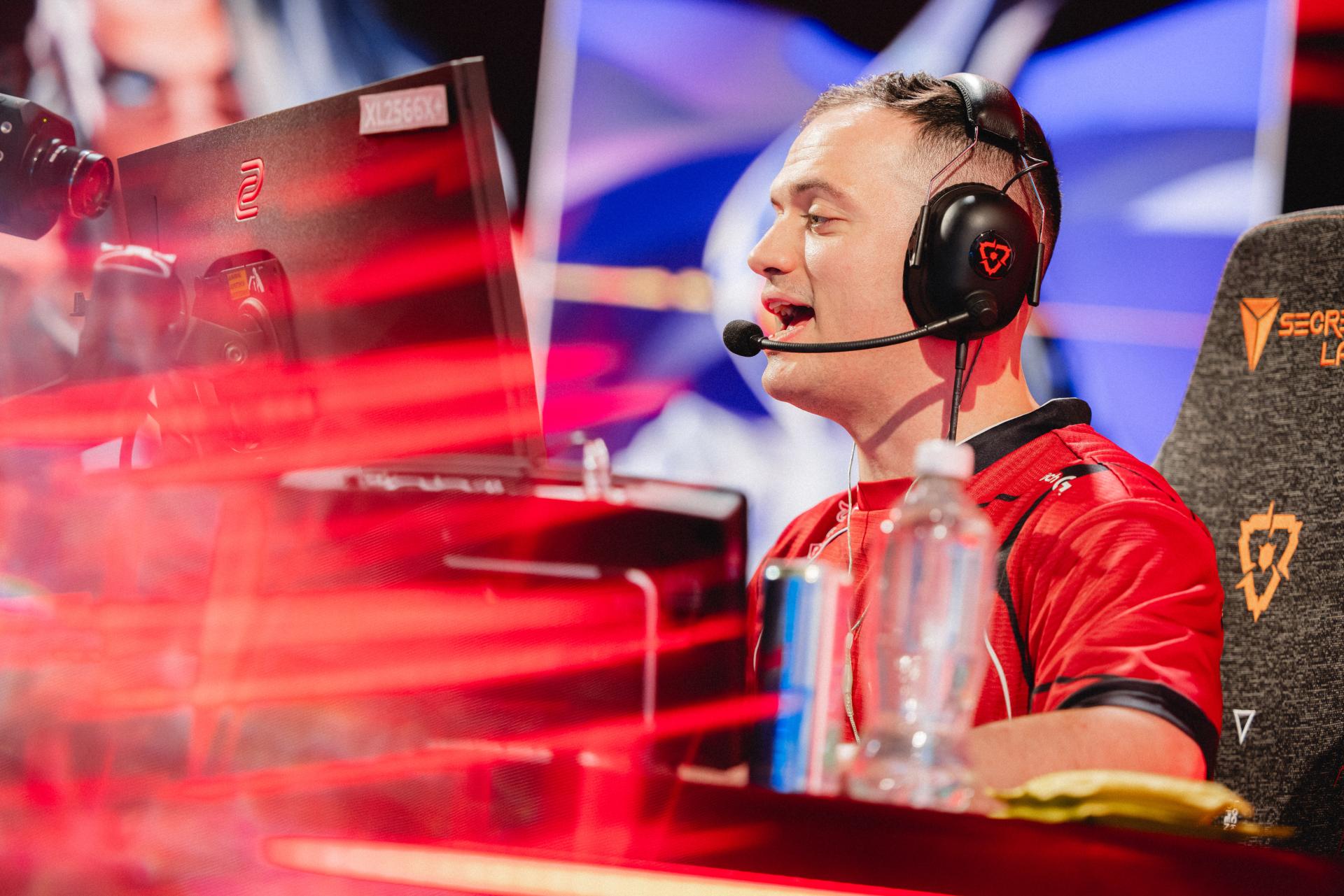 BABYBAY during the game against Cloud9. Credit: Stefan Wisnoski/Riot Games