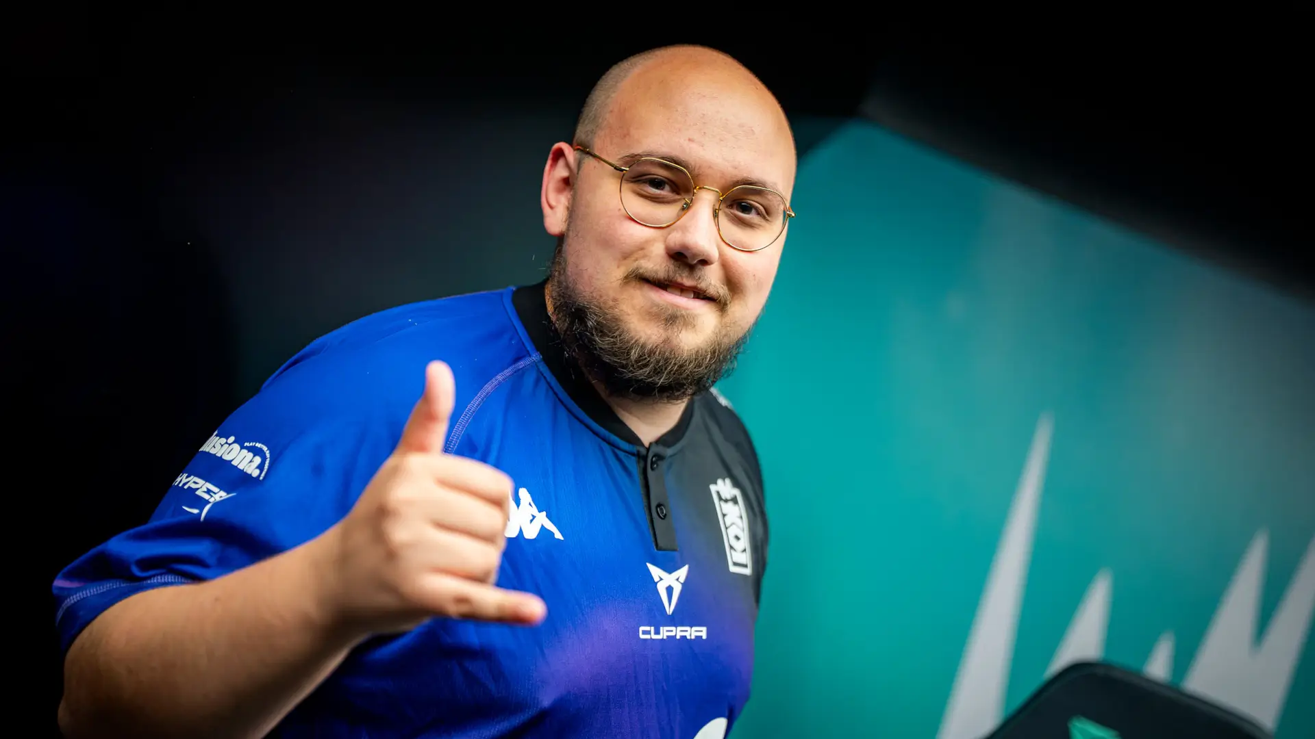Alex "Myrwn" Pastor Villarejo, toplaner of Movistar KOI. Photo Credit: Michał Konkol/Riot Games