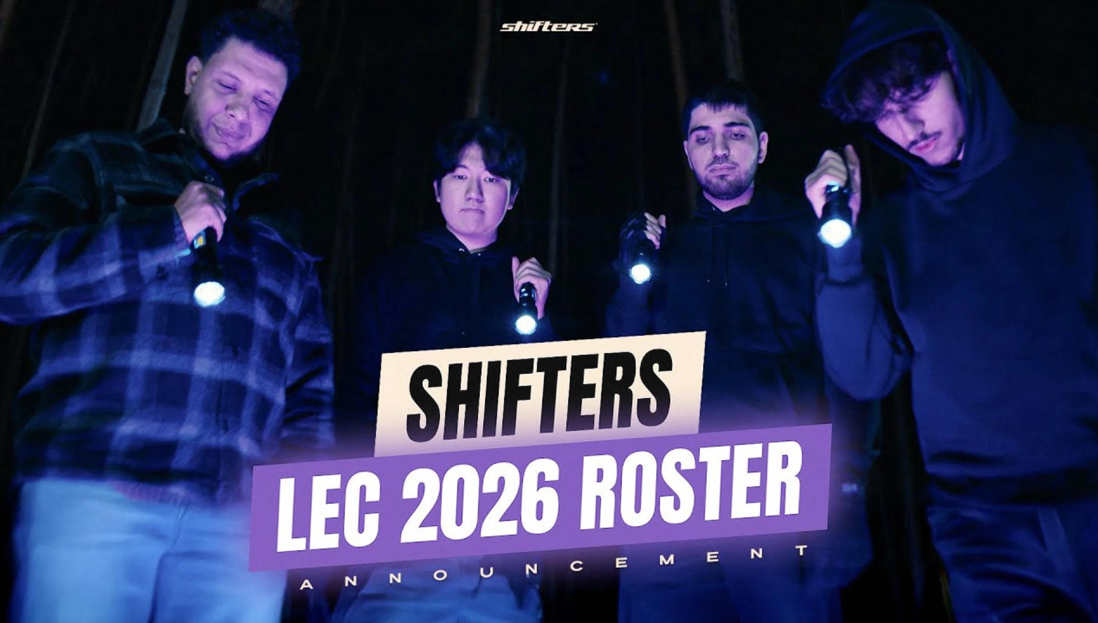 Rooster, Boukada, and nuc have been retained, they will be joined by Paduck and Trymbi, with Striker still leading the project. Credit: Shifters' Youtube.