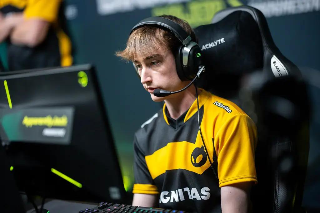 ApparentlyJack competing at the 2025 Birmingham Major. Credit: Michal Konkol